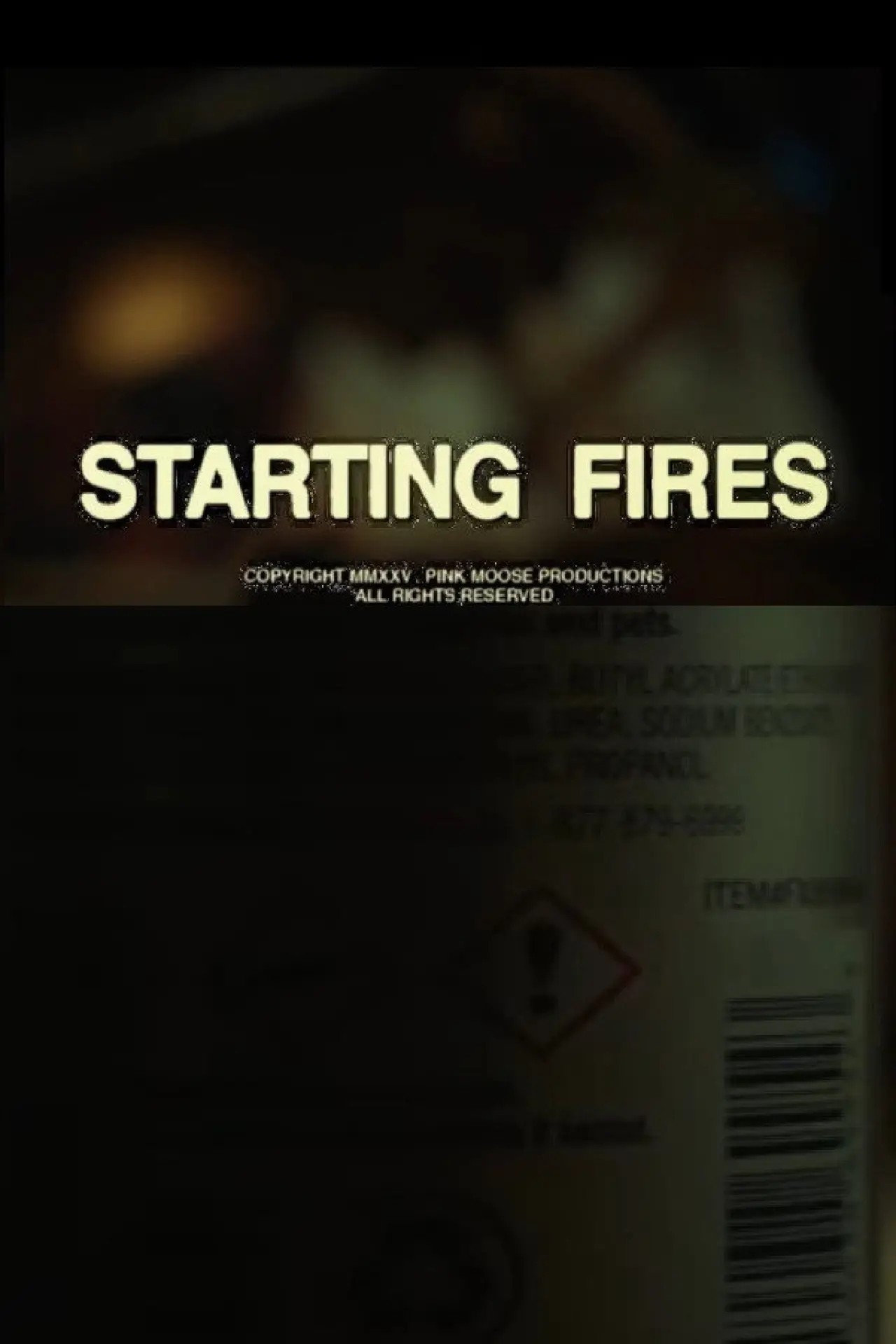 Постер до фільму "STARTING FIRES"