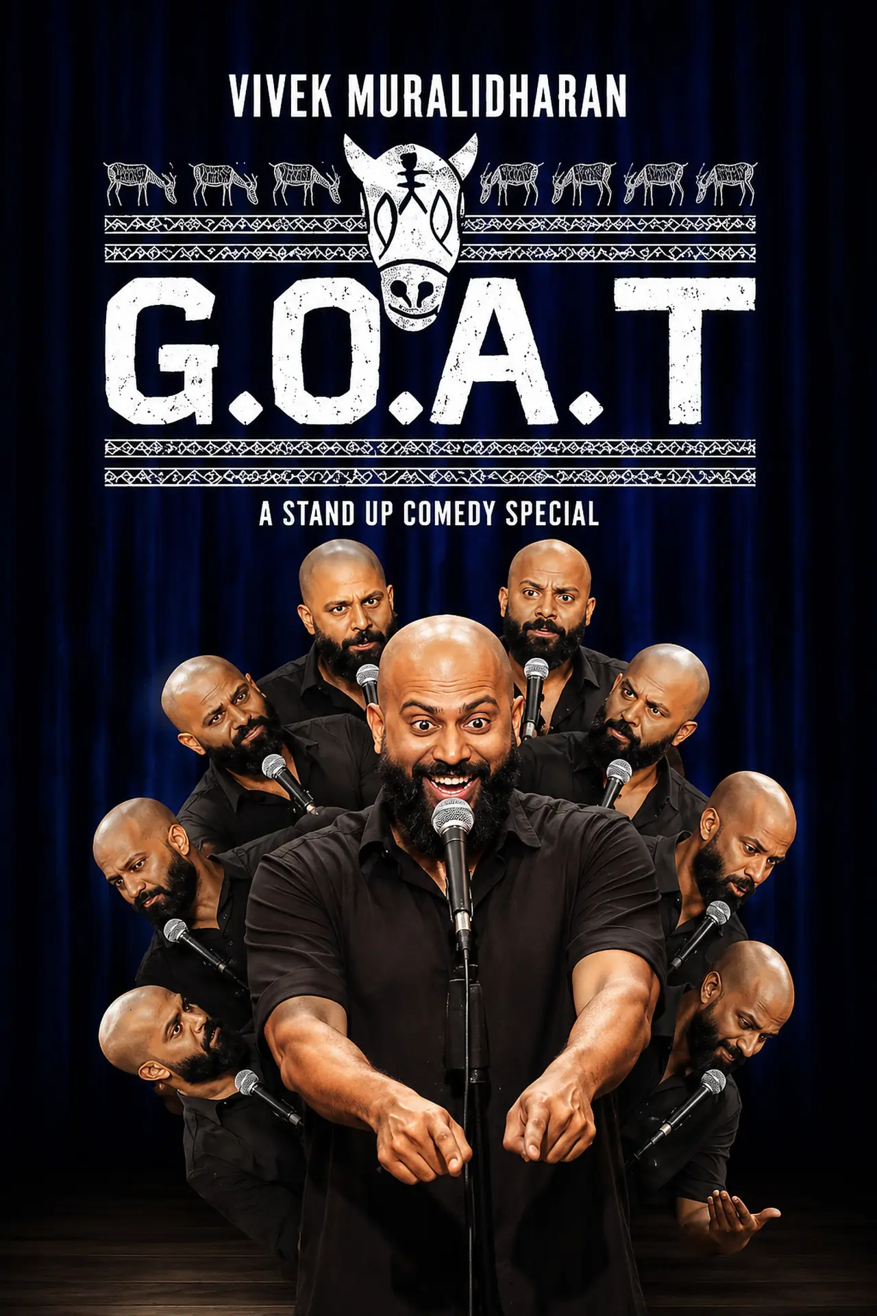 Постер до фільму "GOAT - Vivek Muralidharan Standup Special"