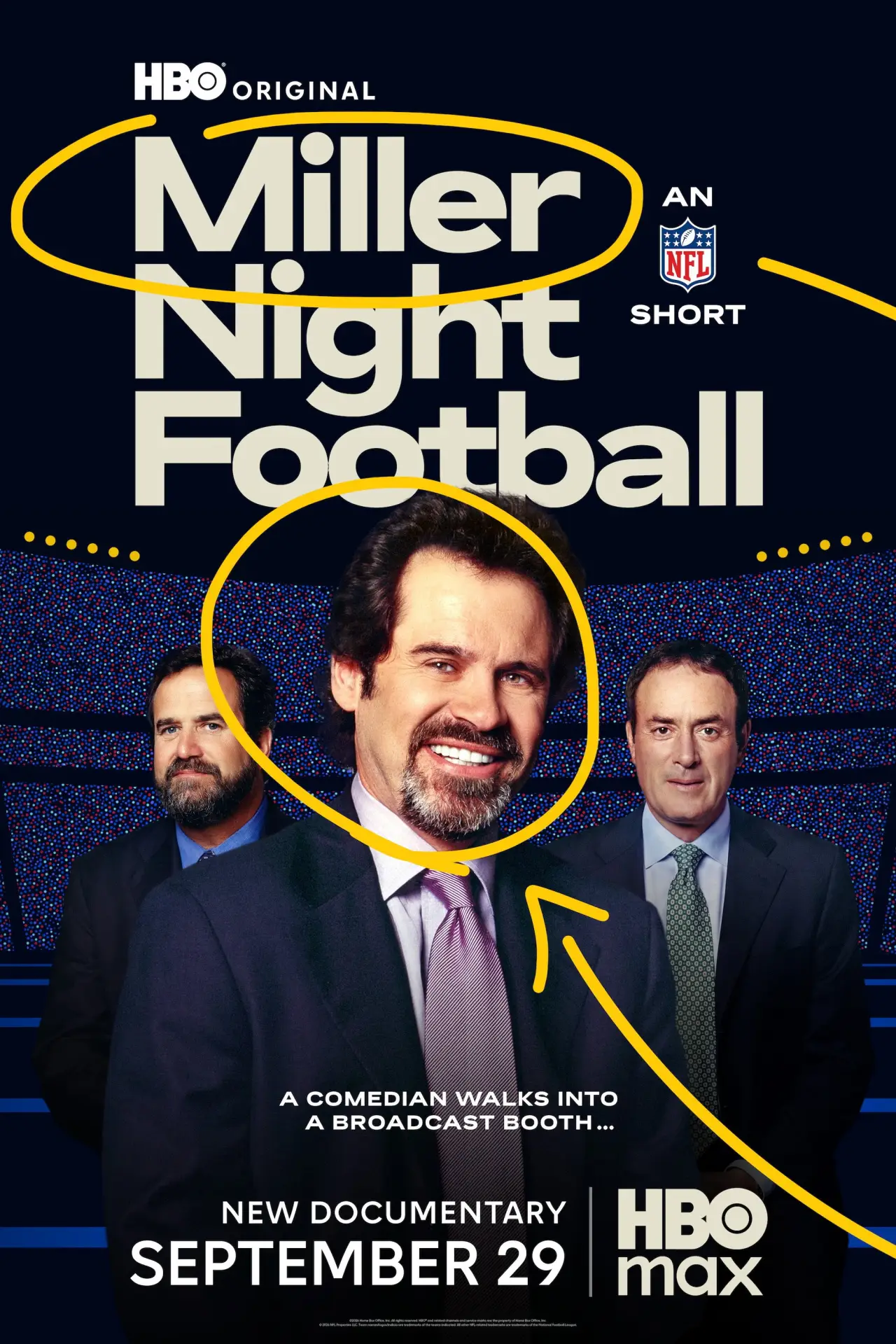 Постер до фільму "Miller Night Football"