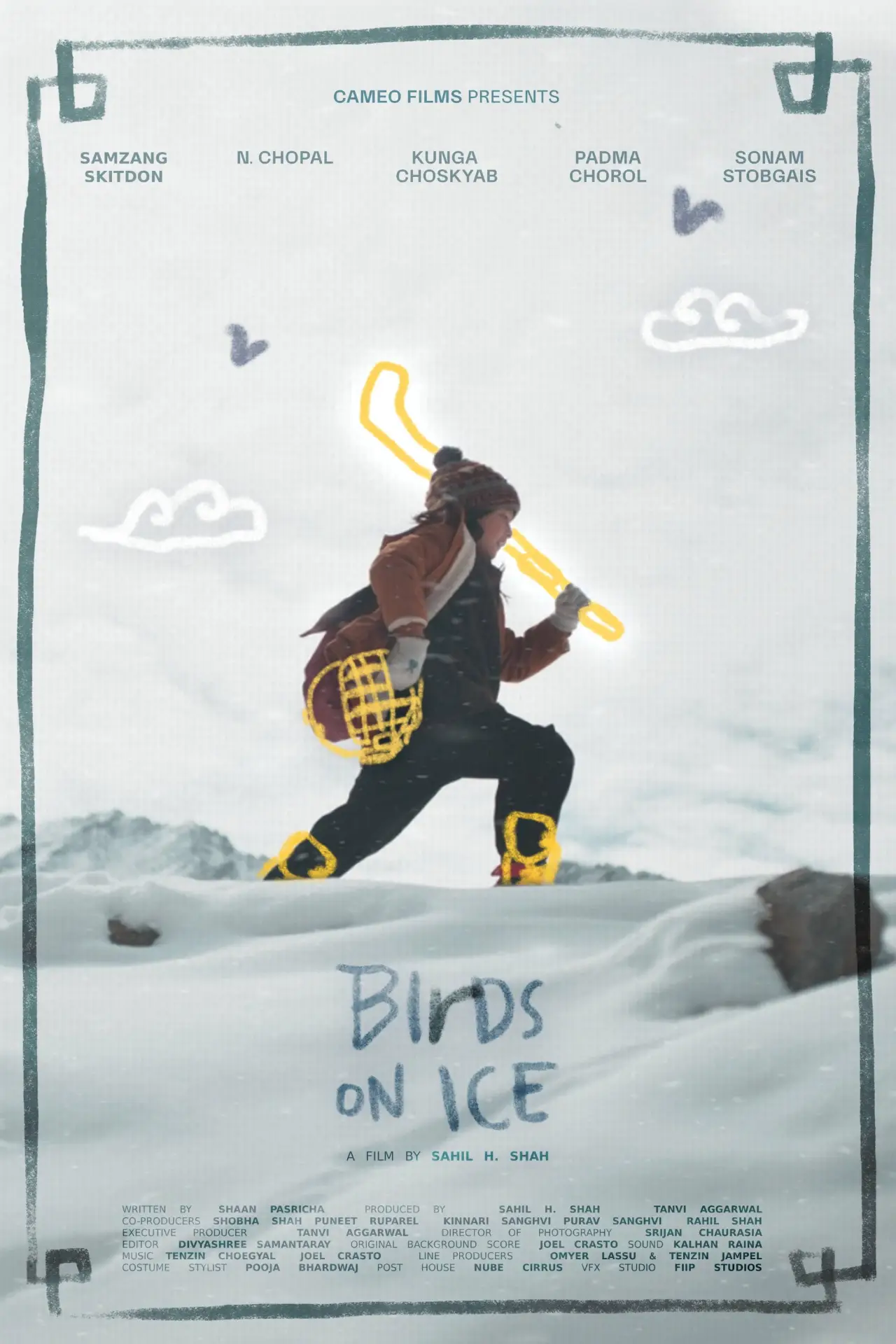 Постер до фільму "Birds on Ice"