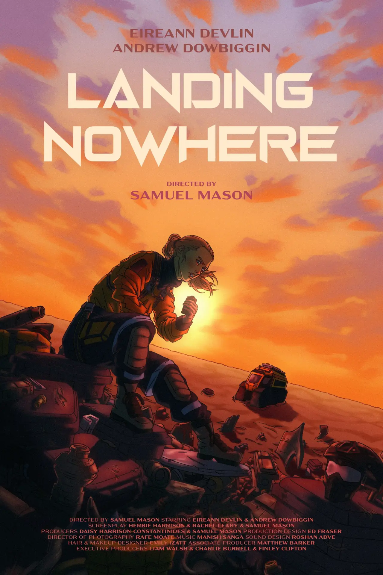Постер до фільму "Landing Nowhere"