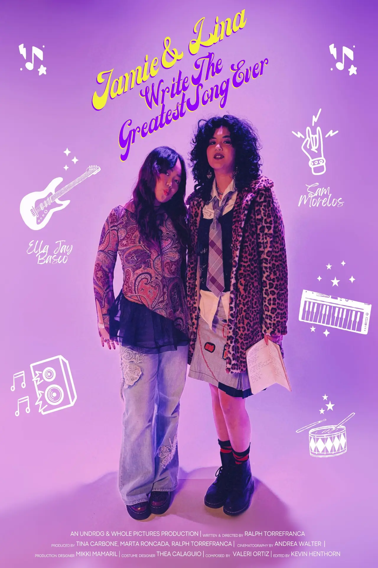 Постер до фільму "Jamie & Lina Write the Greatest Song Ever"