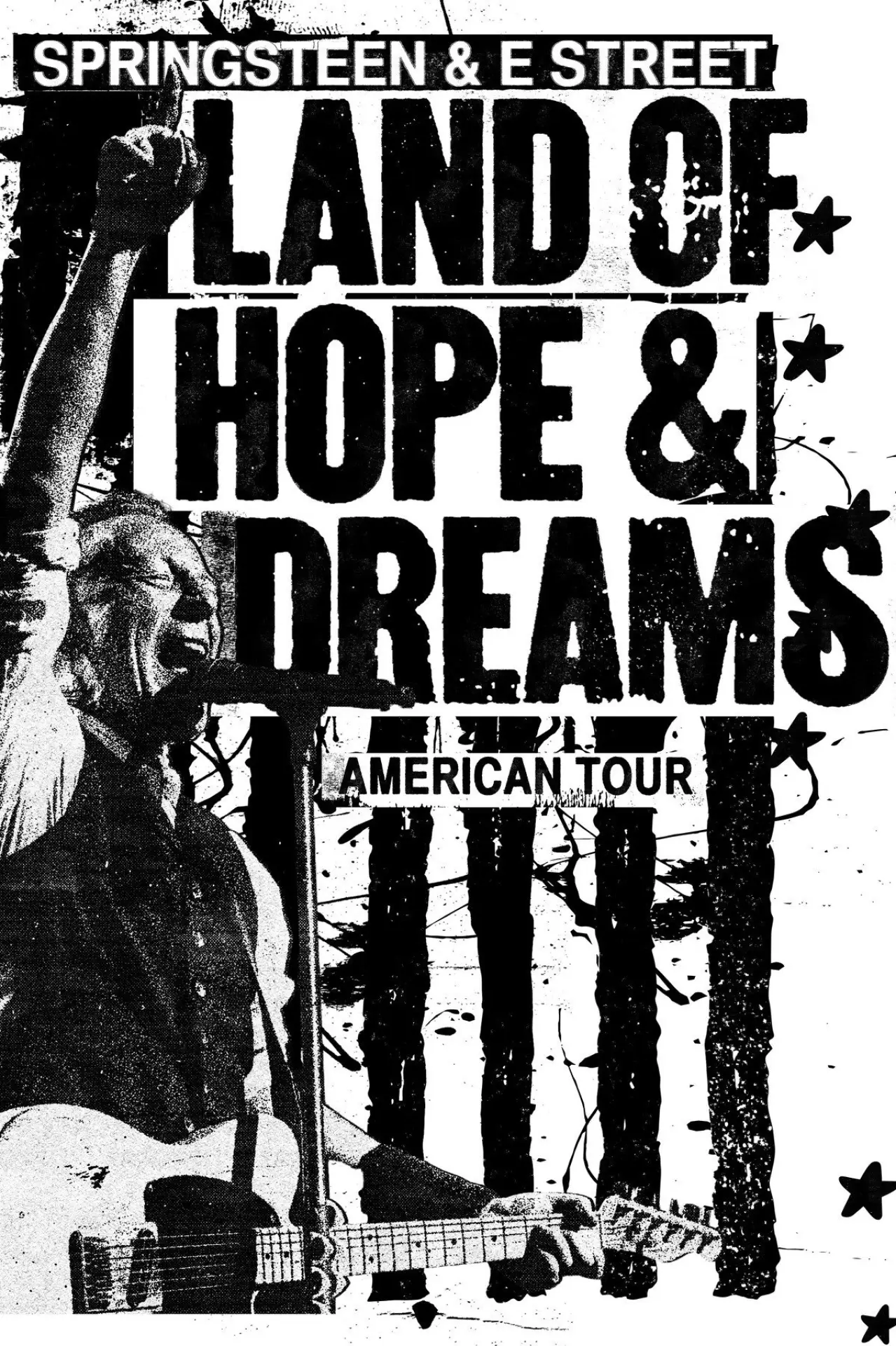 Постер до фільму "Bruce Springsteen and the E Street Band: Land of Hope and Dreams American Tour (Philadelphia Freedom Cut): Part One"