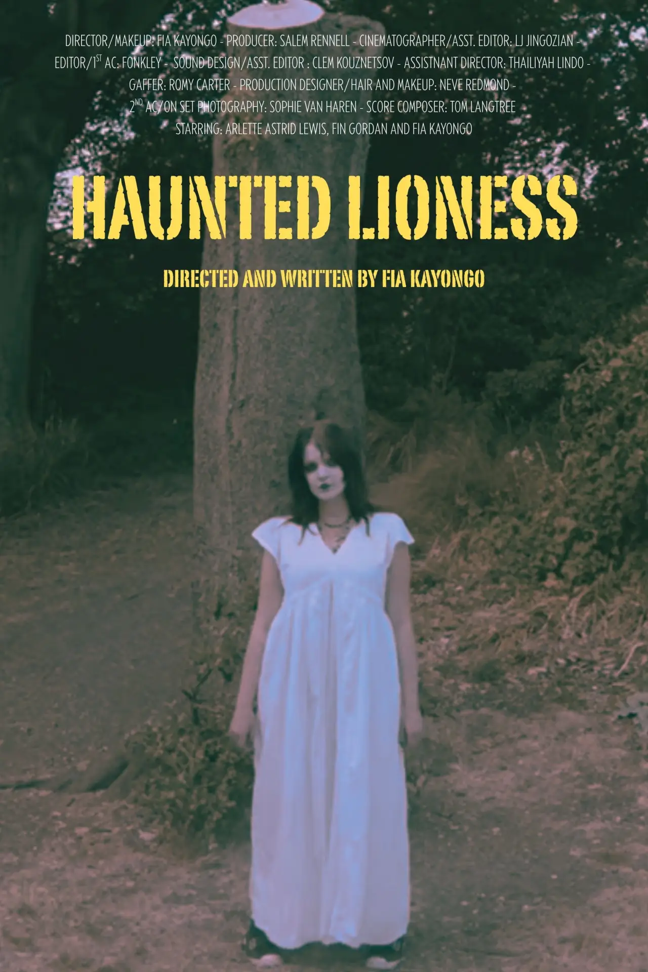 Постер до фільму "Haunted Lioness"
