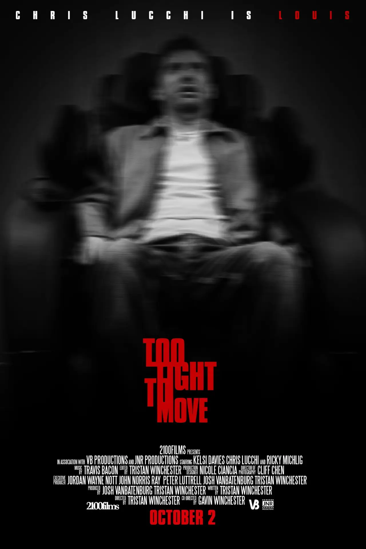 Постер до фільму "Too Tight to Move"