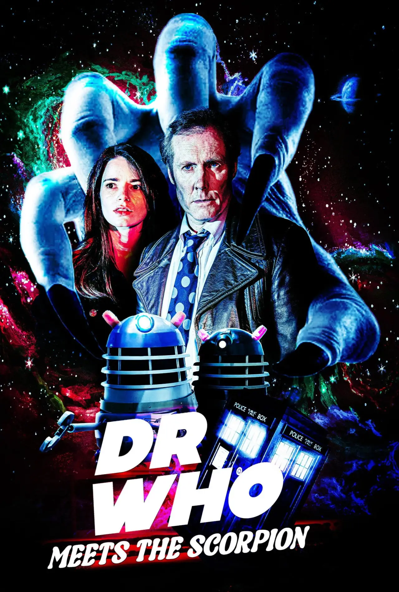 Постер до фільму "Dr Who Meets the Scorpion"