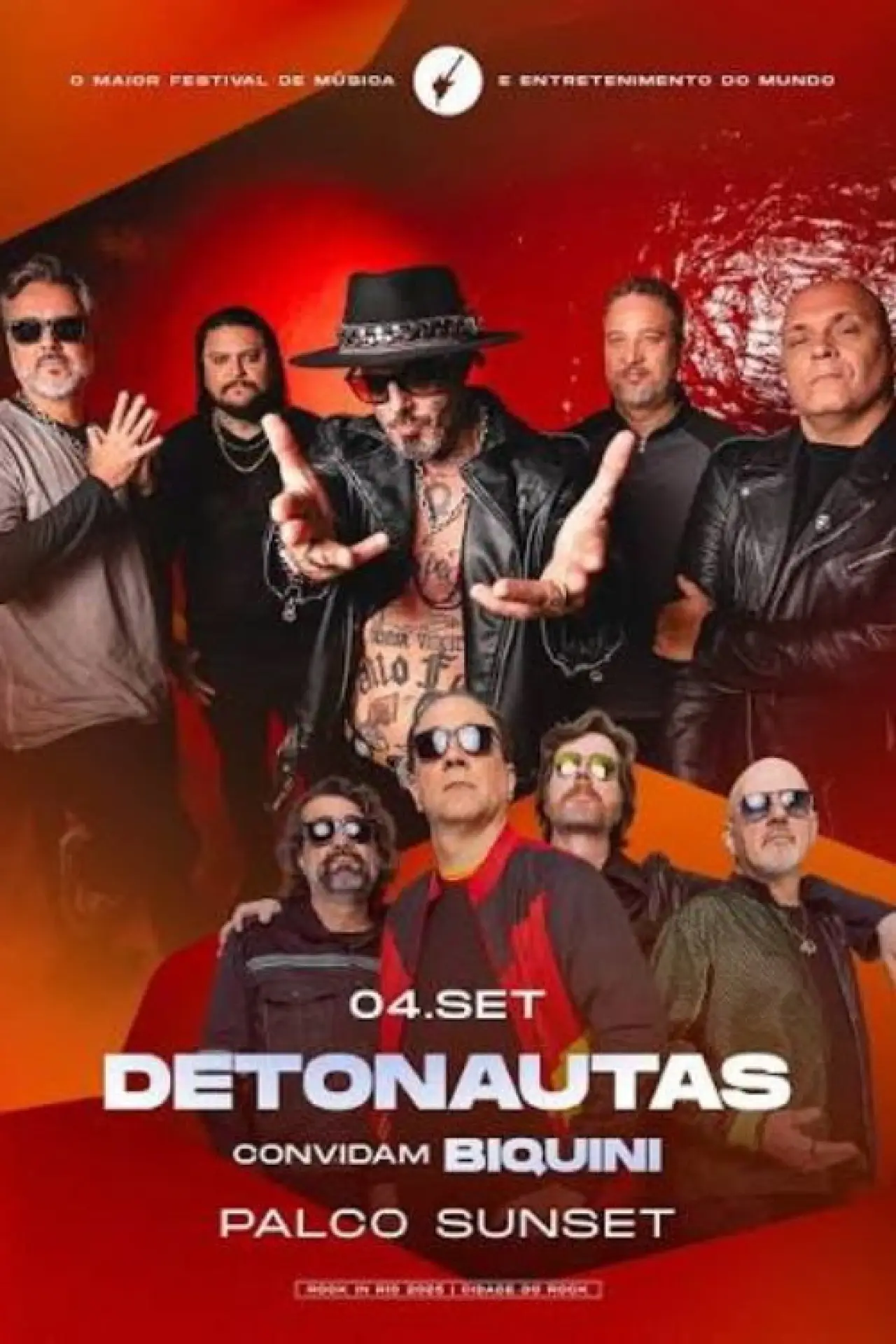 Постер до фільму "Detonautas Roque Clube - Rock In Rio 2026"