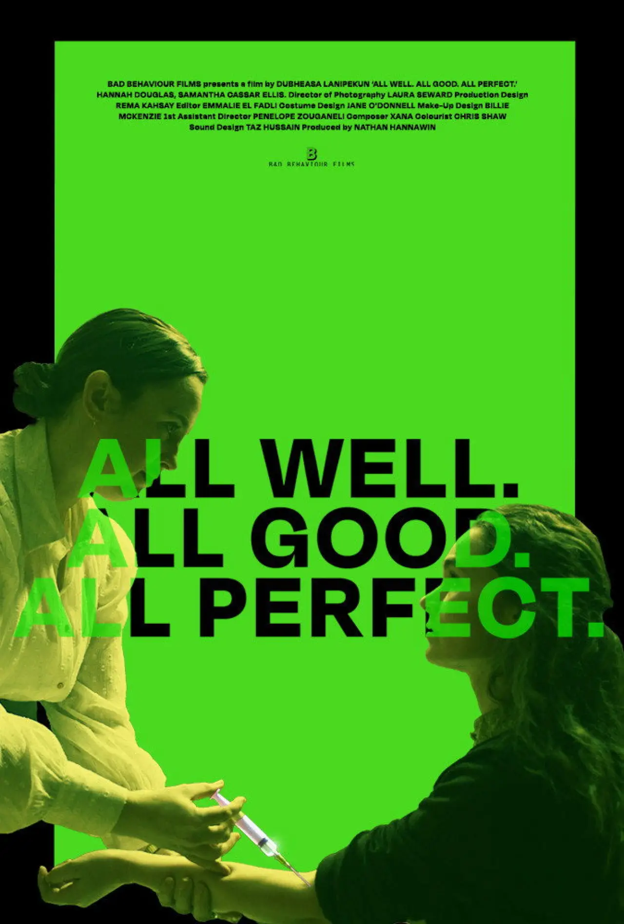 Постер до фільму "All Well. All Good. All Perfect."