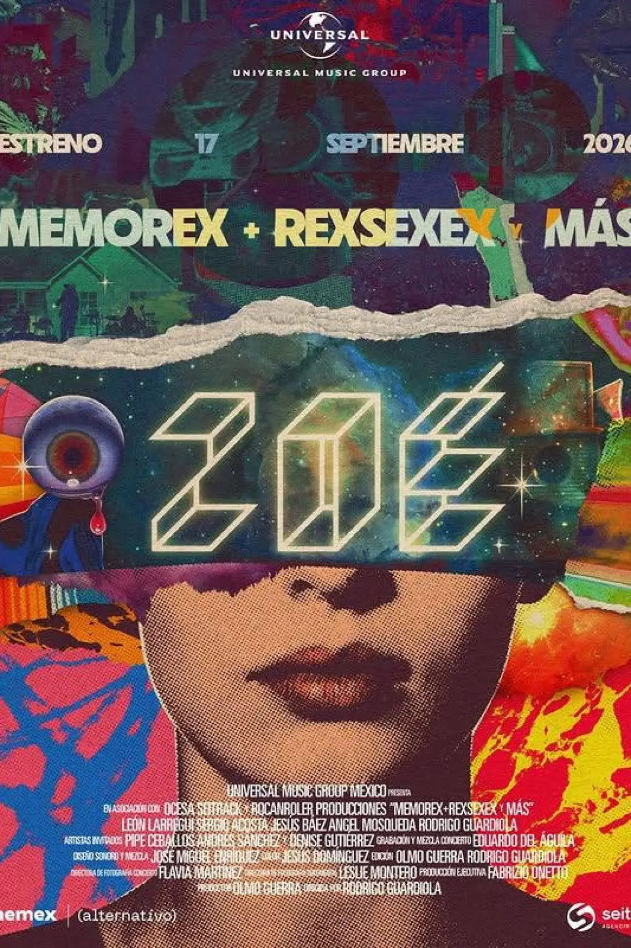 Постер до фільму "ZOÉ: MEMOREX + REXSEXEX Y MÁS"