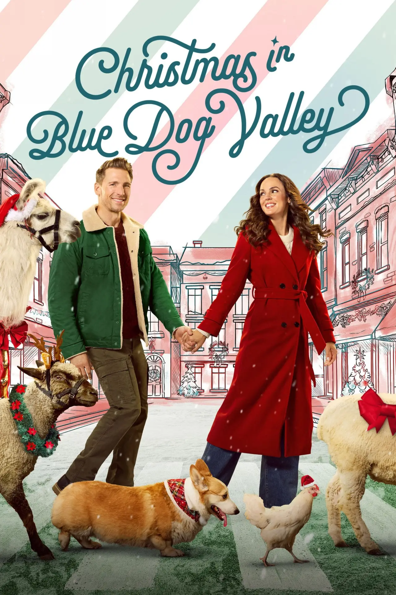 Постер до фільму "Christmas in Blue Dog Valley"