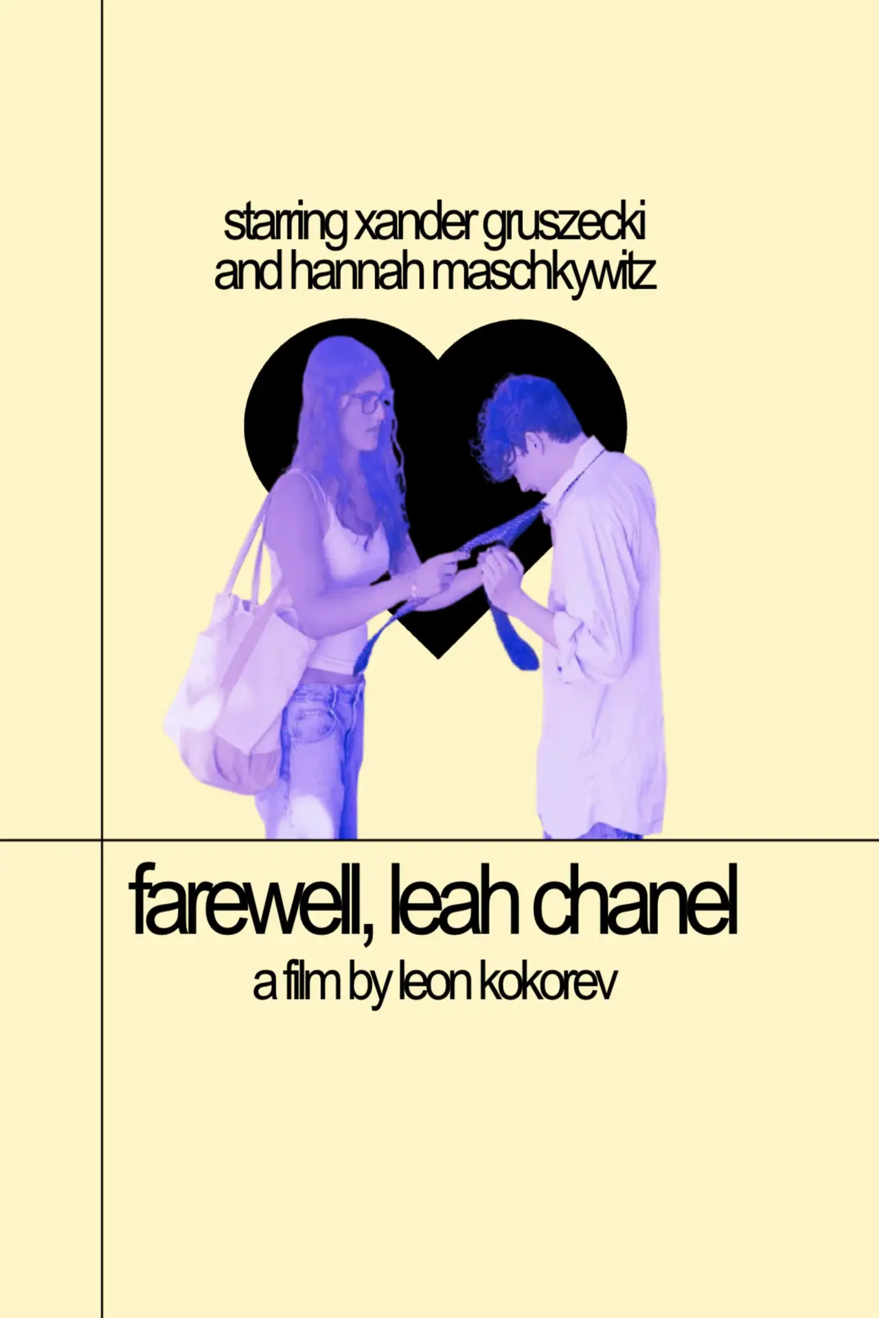 Постер до фільму "Farewell, Leah Chanel"