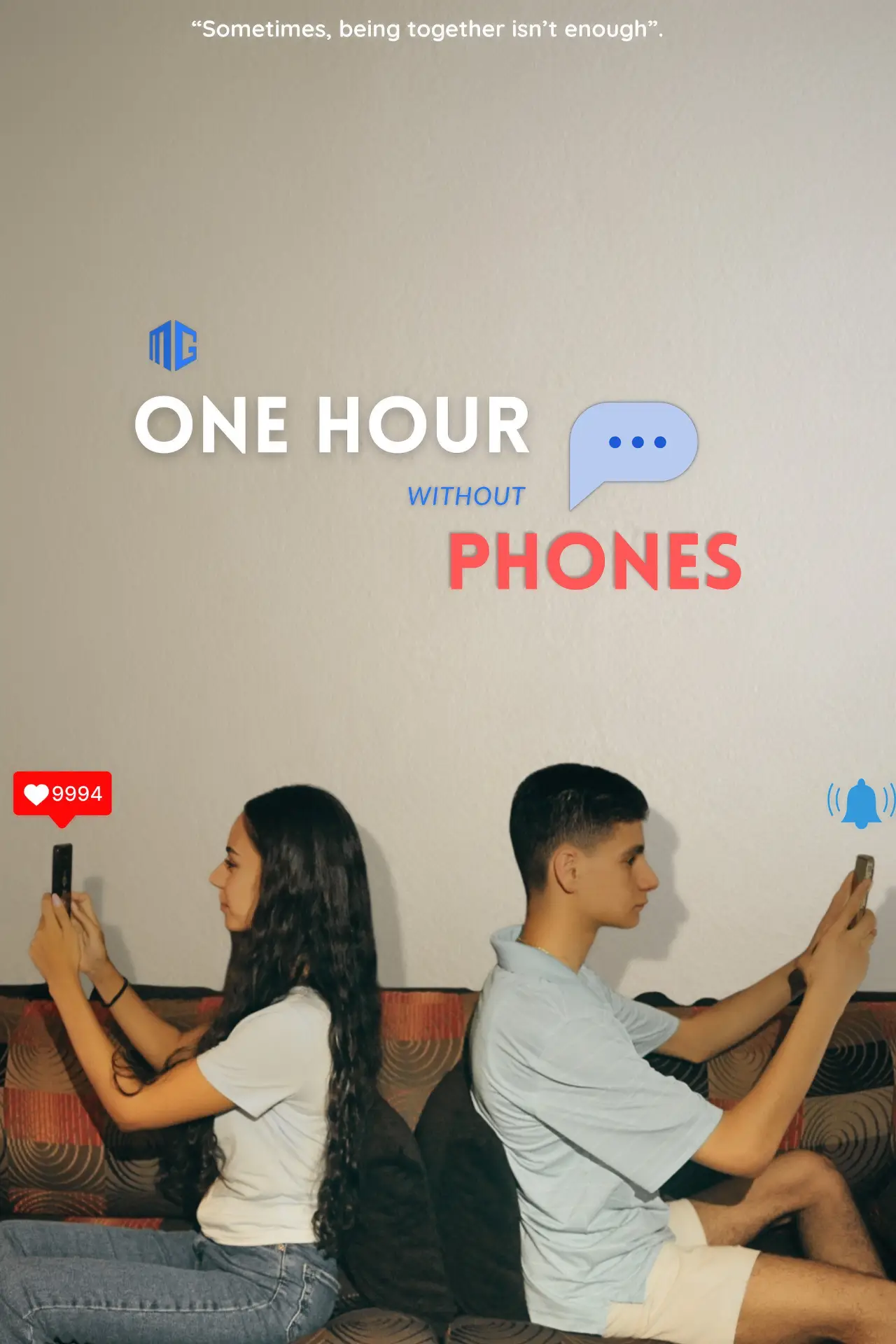 Постер до фільму "One Hour Without Phones"