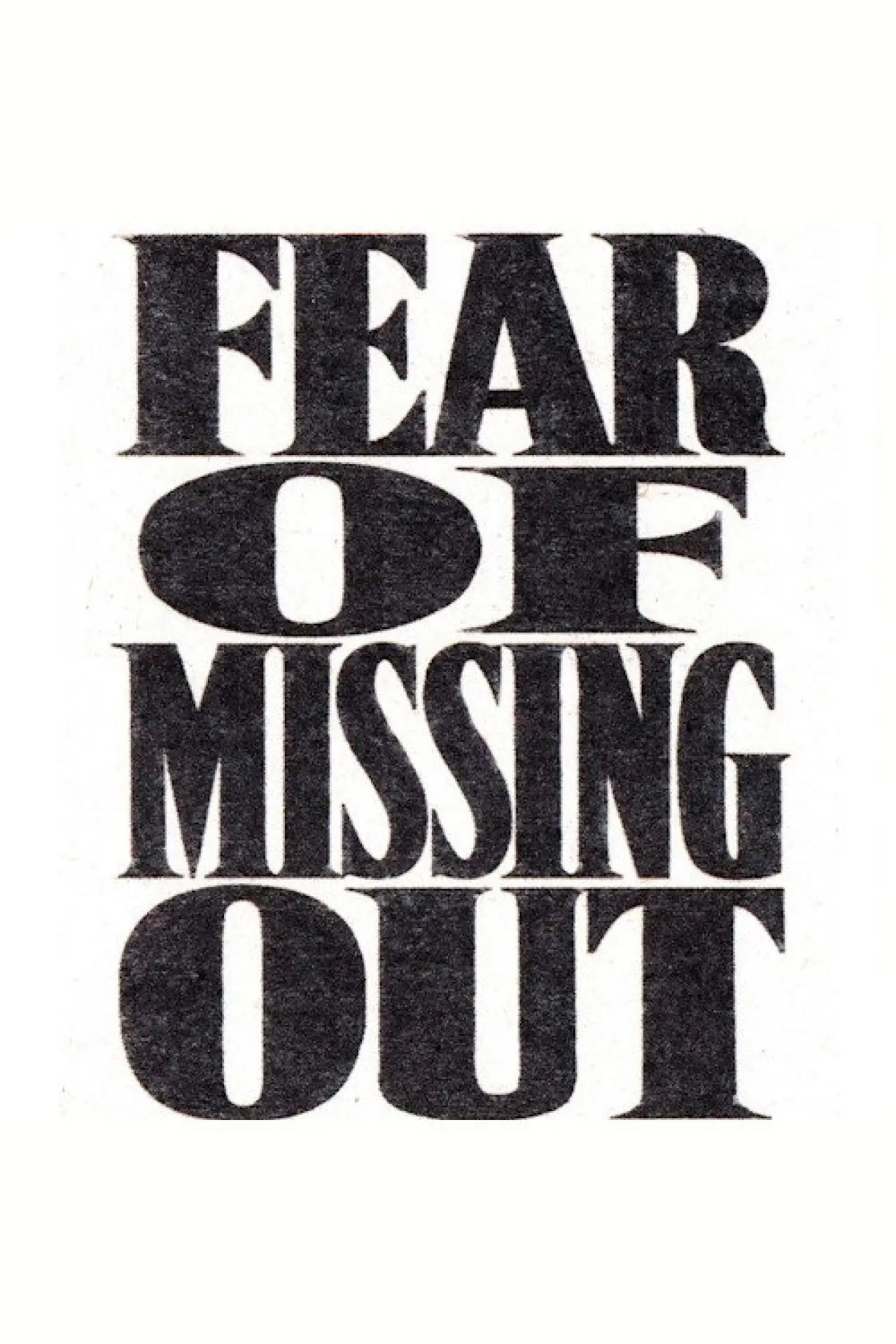 Постер до фільму "FOMO (Fear of Missing Out)"