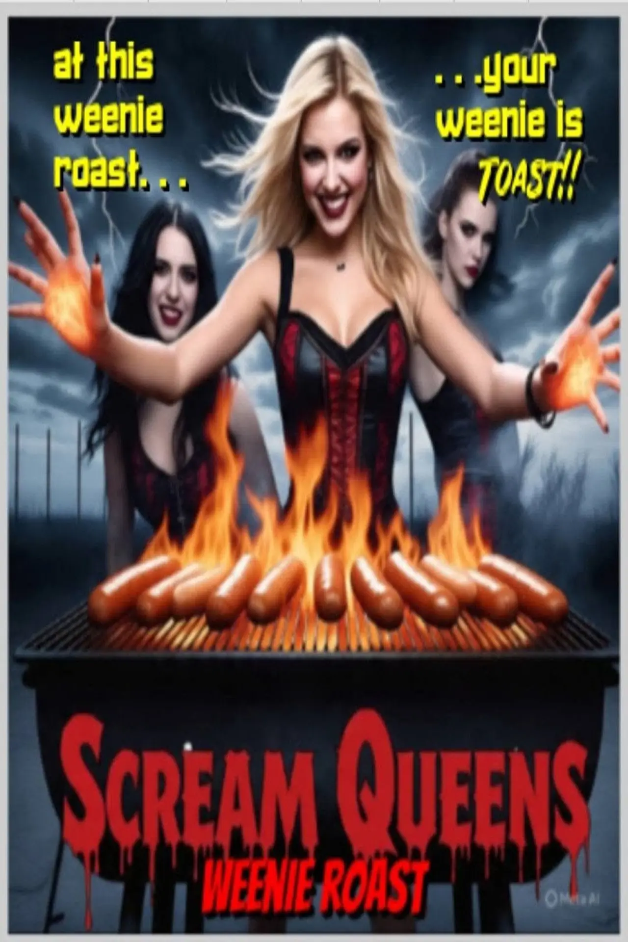 Постер до фільму "Scream Queens Weenie Roast"