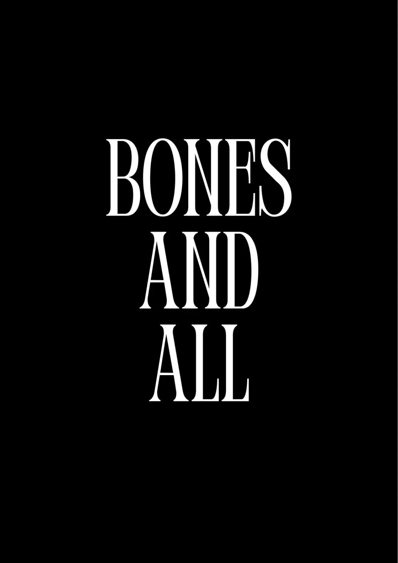 Постер до фільму "Bones and All"