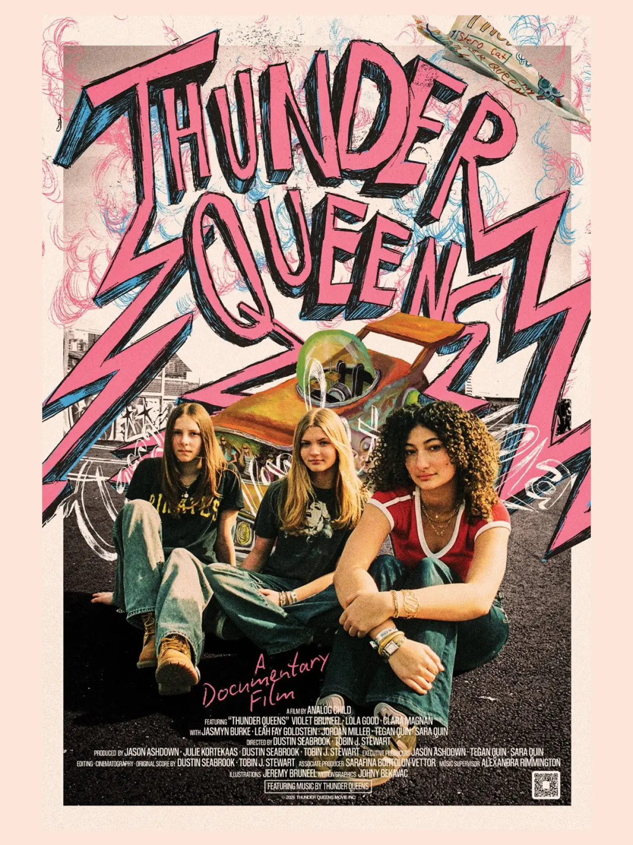Постер до фільму "Thunder Queens"