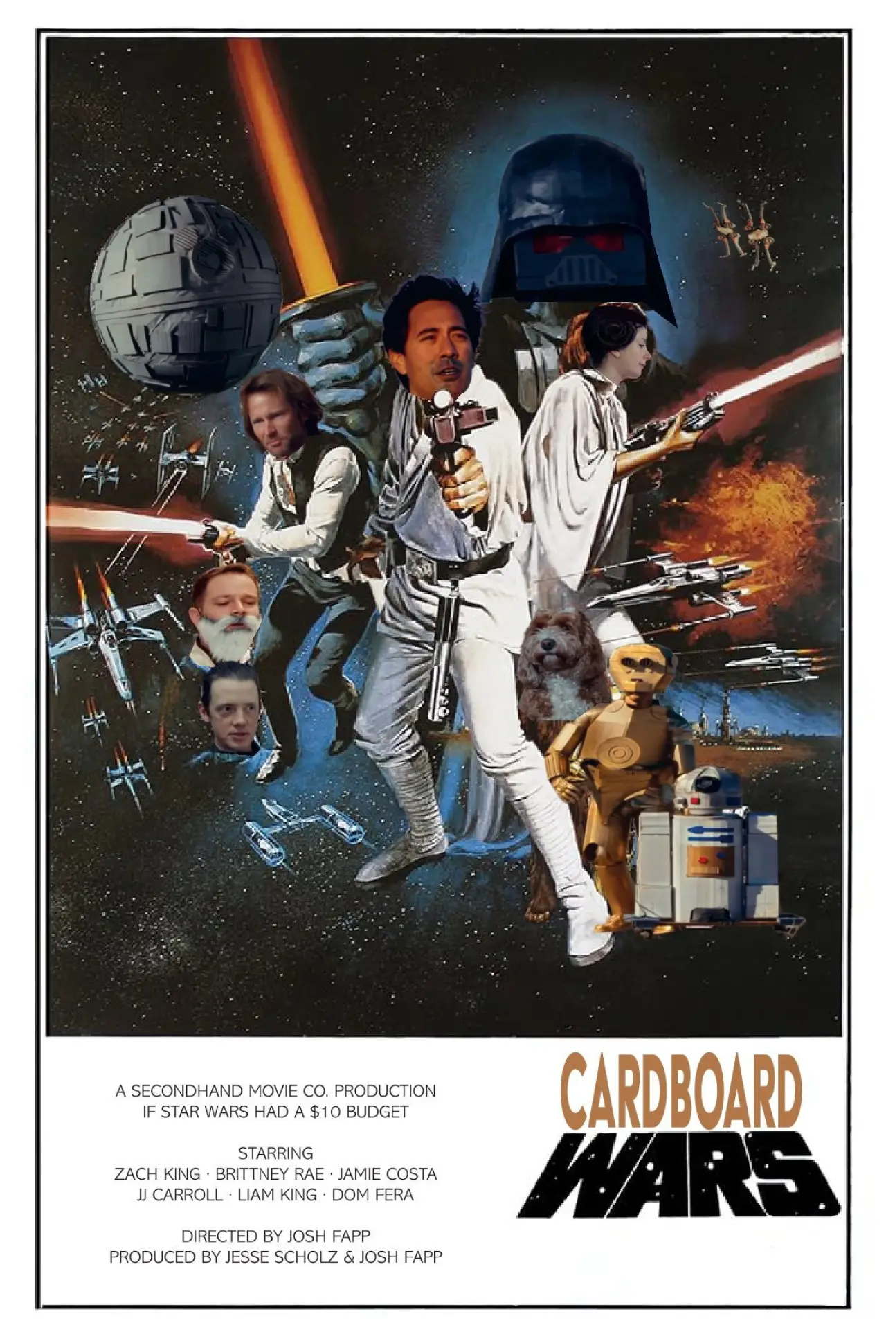 Постер до фільму "Cardboard Star Wars: A New Hope"