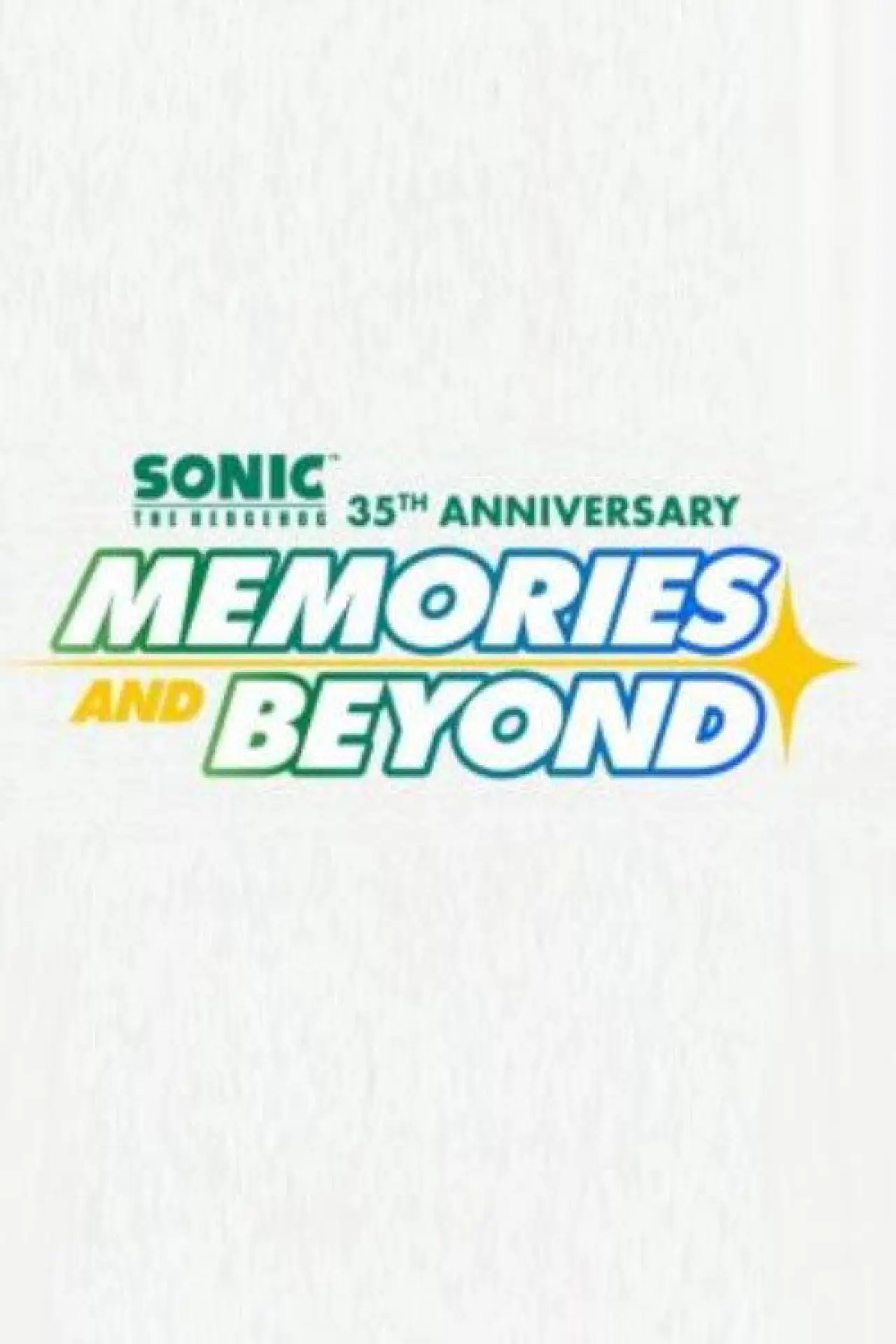 Постер до фільму "Sonic the Hedgehog: Memories And Beyond"