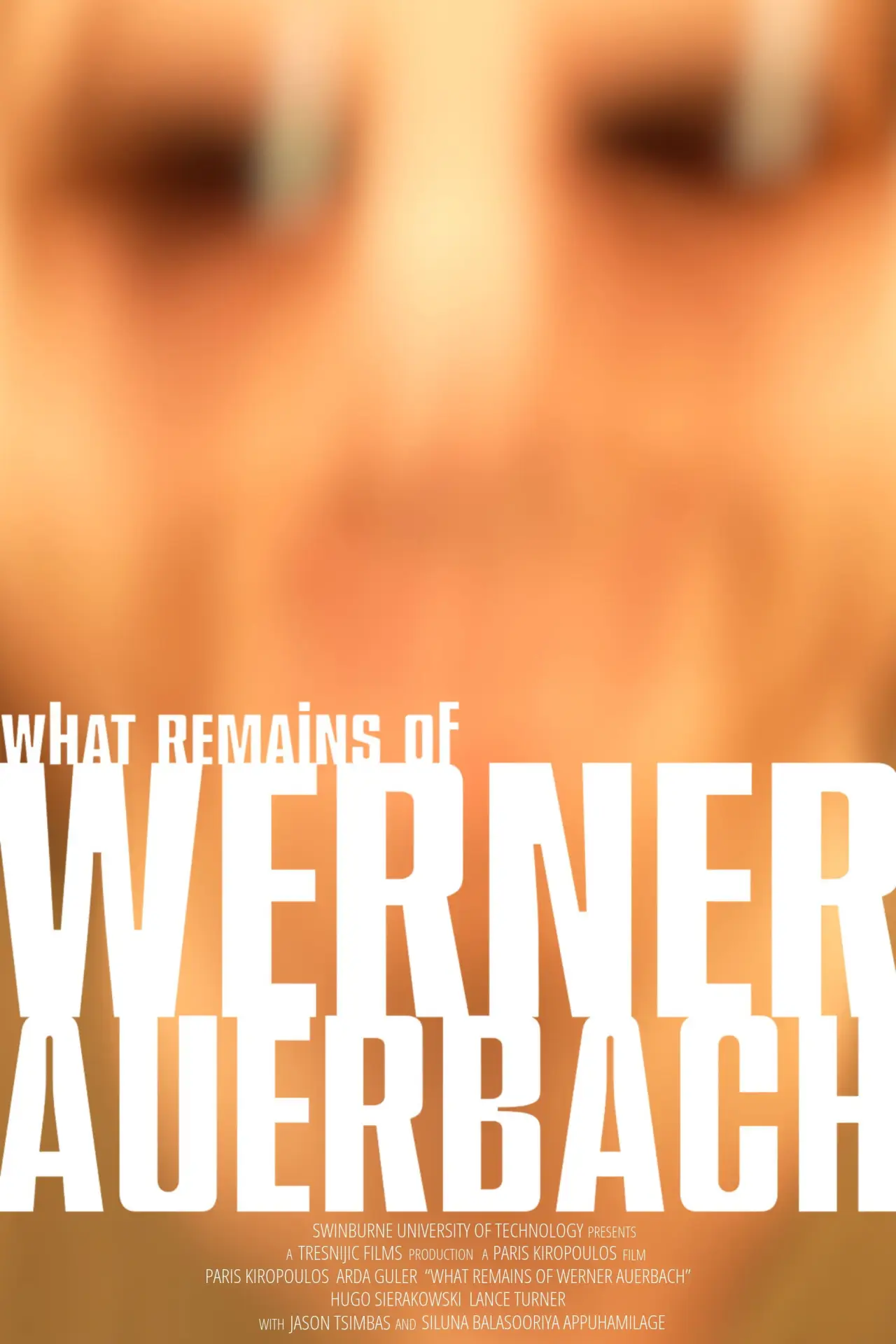 Постер до фільму "What Remains of Werner Auerbach"