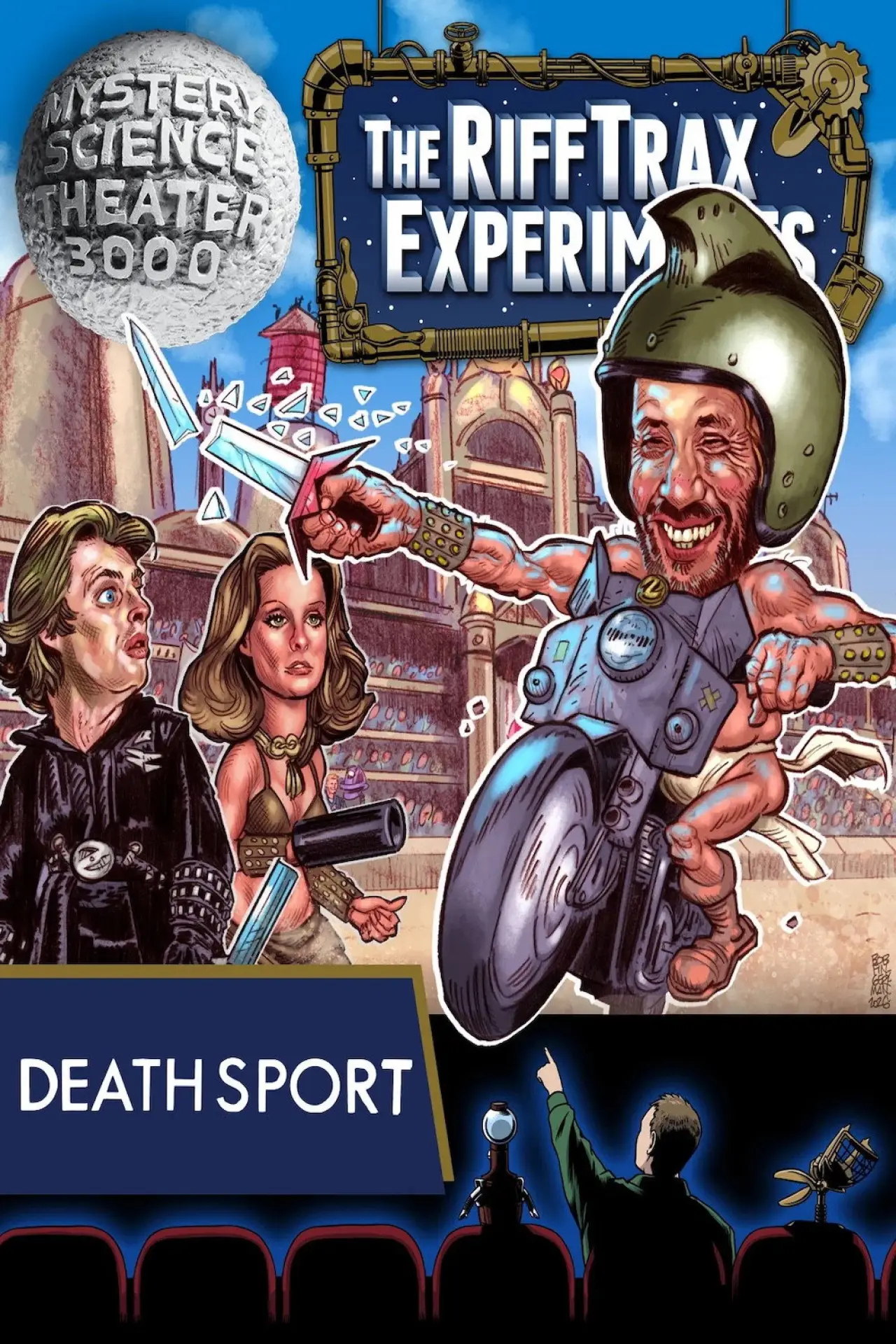 Постер до фільму "Mystery Science Theater 3000: The RiffTrax Experiments — Deathsport"