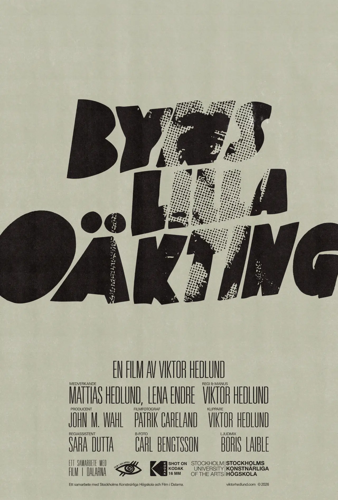 Постер до фільму "Byns lilla oäkting"