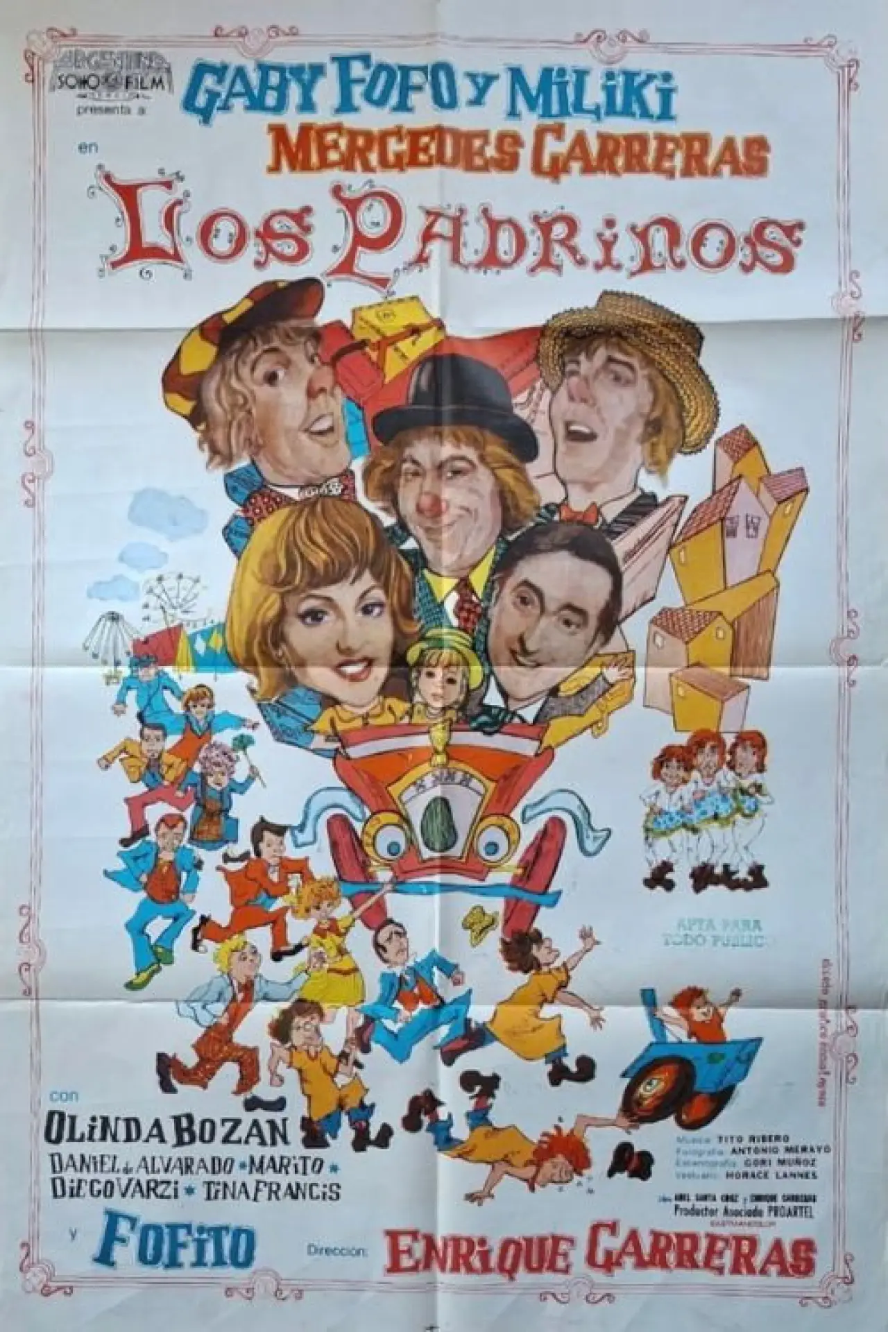 Постер до фільму "Los padrinos"