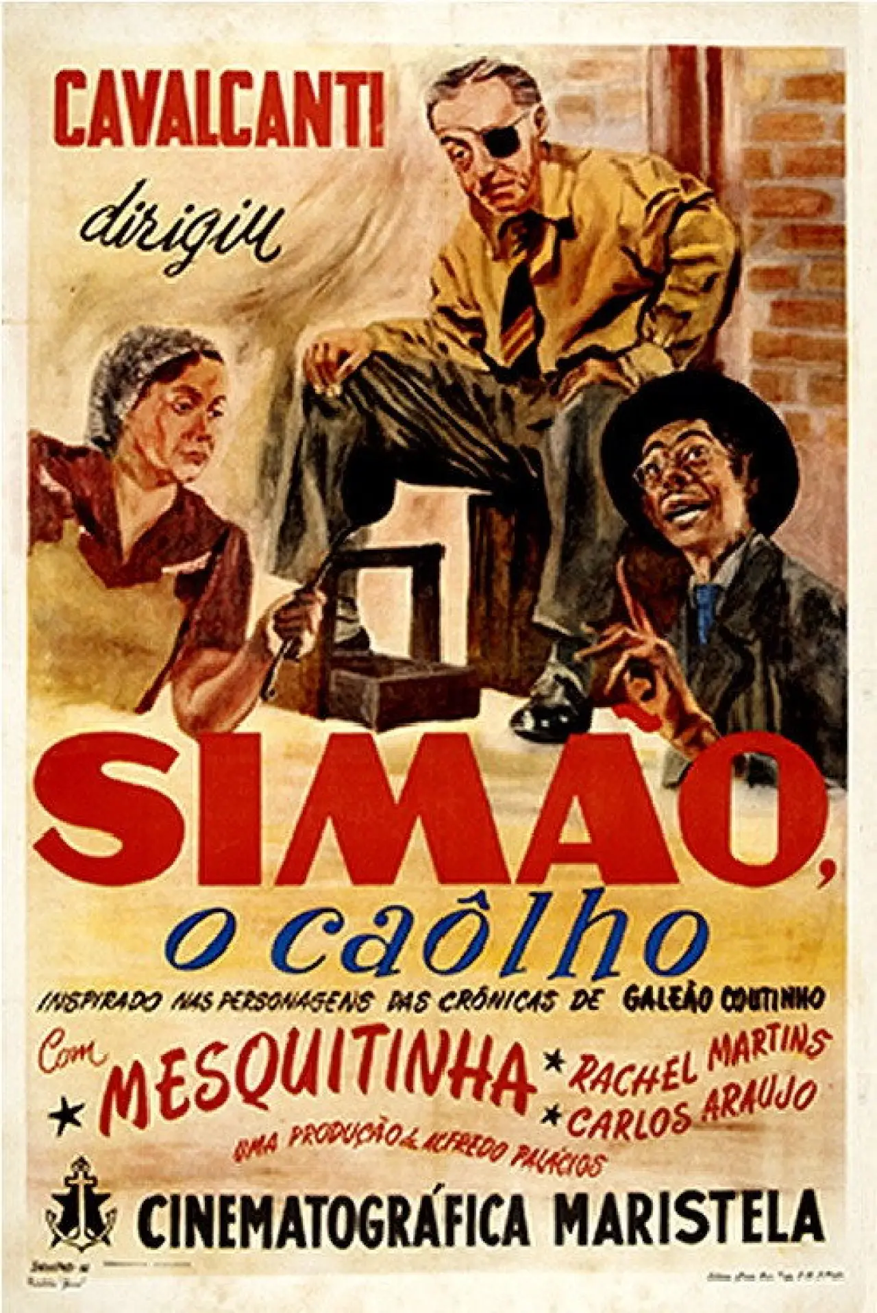 Постер до фільму "Simão, o Caolho"