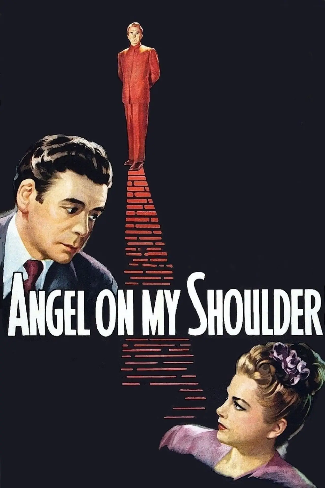 Постер до фільму "Angel on My Shoulder"