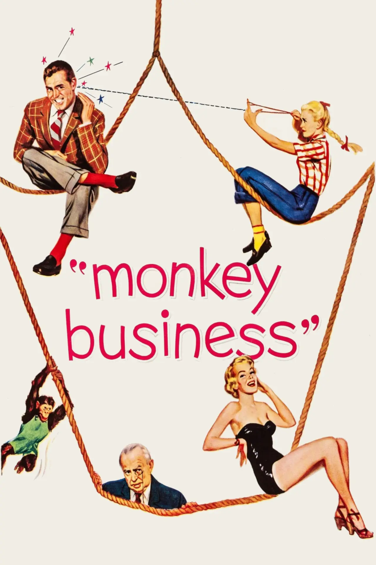 Постер до фільму "Monkey Business"