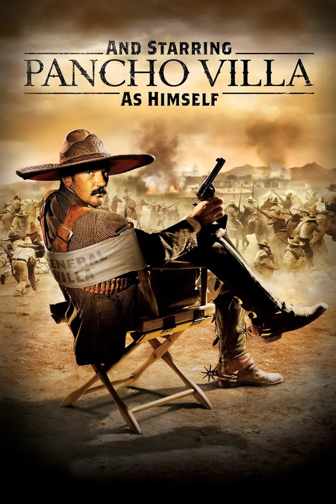 Постер до фільму "And Starring Pancho Villa as Himself"