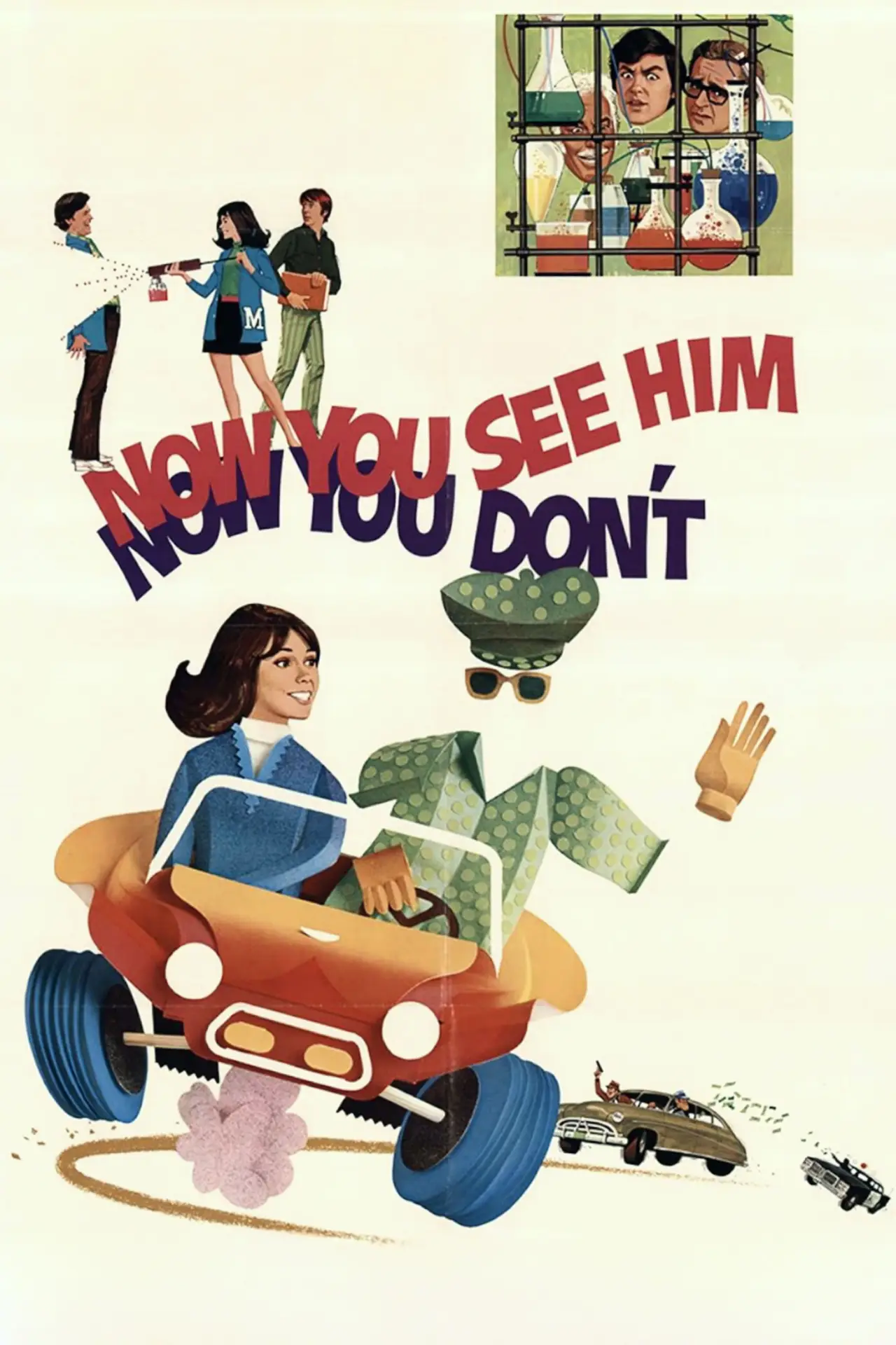Постер до фільму "Now You See Him, Now You Don