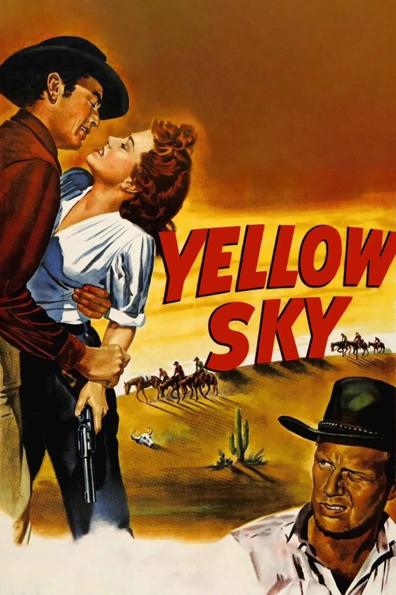 Постер до фільму "Yellow Sky"
