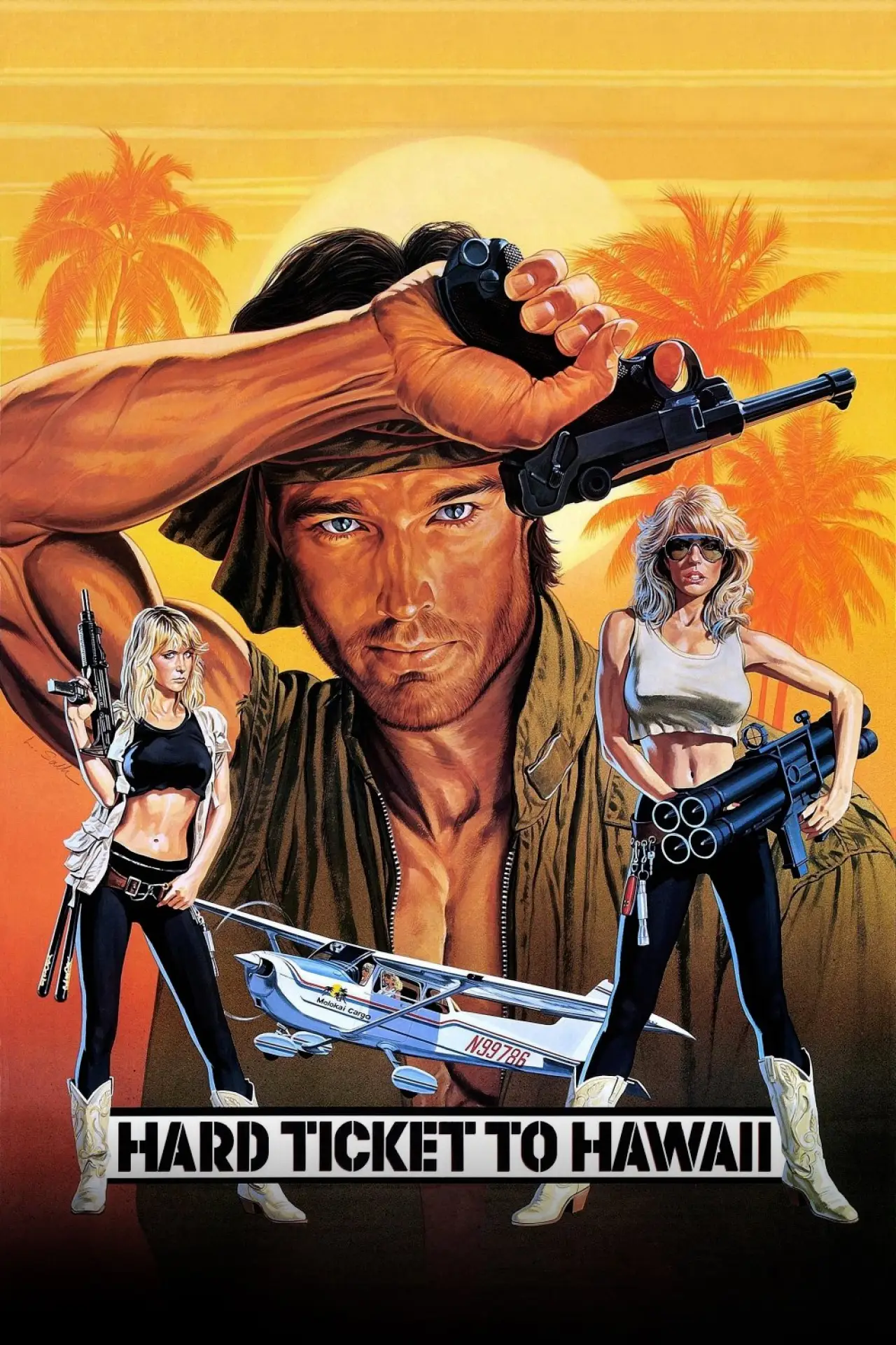 Постер до фільму "Hard Ticket to Hawaii"