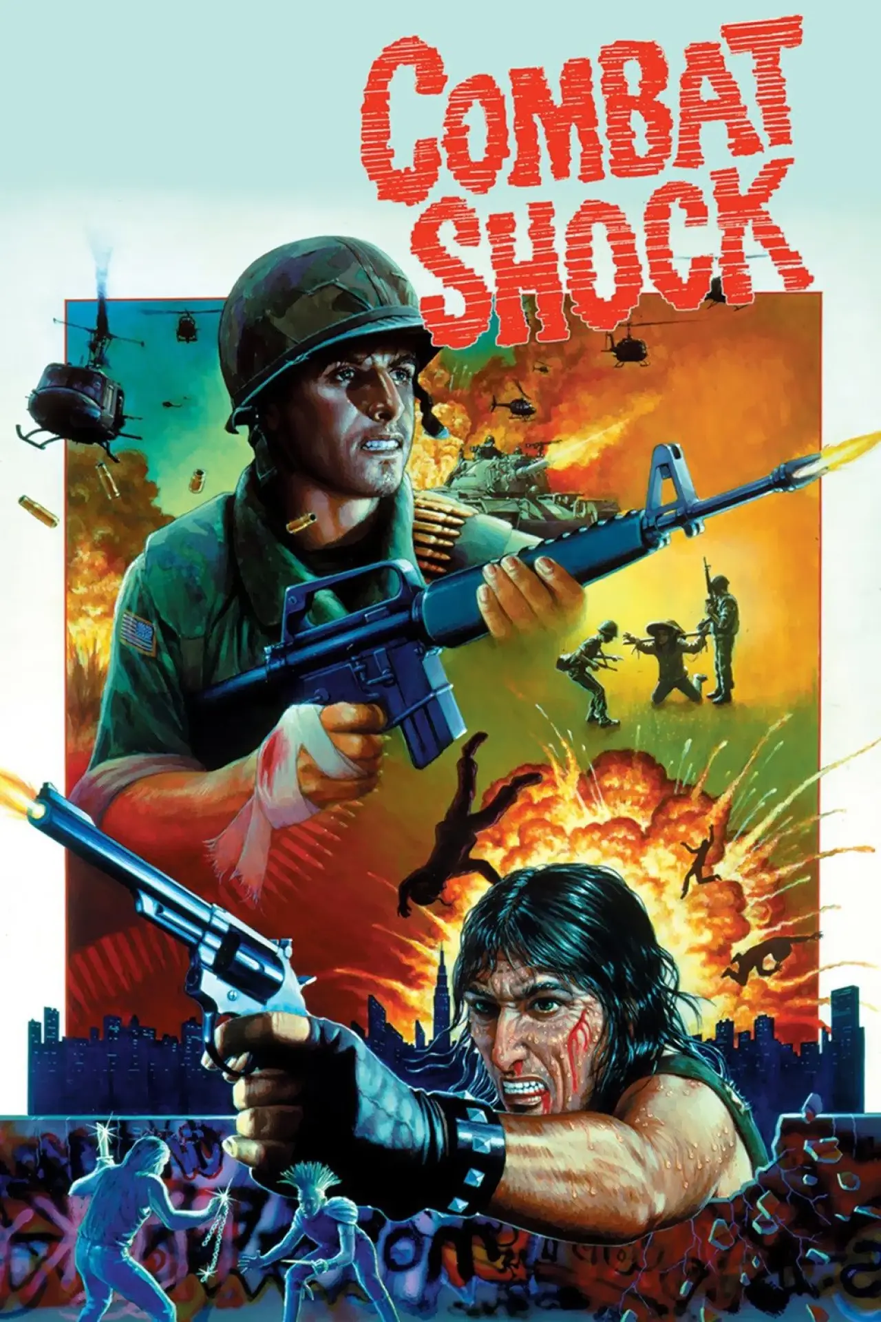 Постер до фільму "Combat Shock"