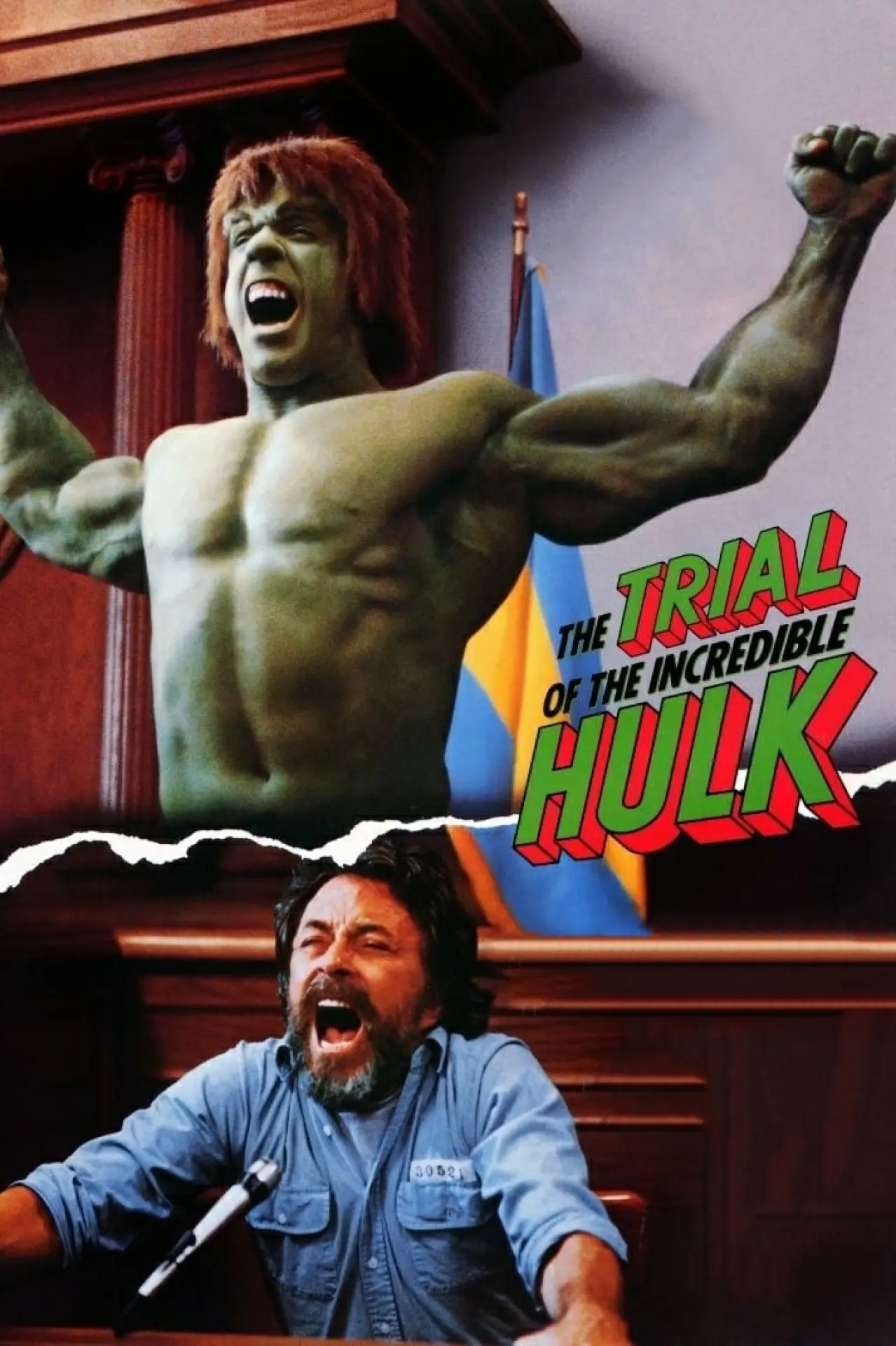 Постер до фільму "The Trial of the Incredible Hulk"
