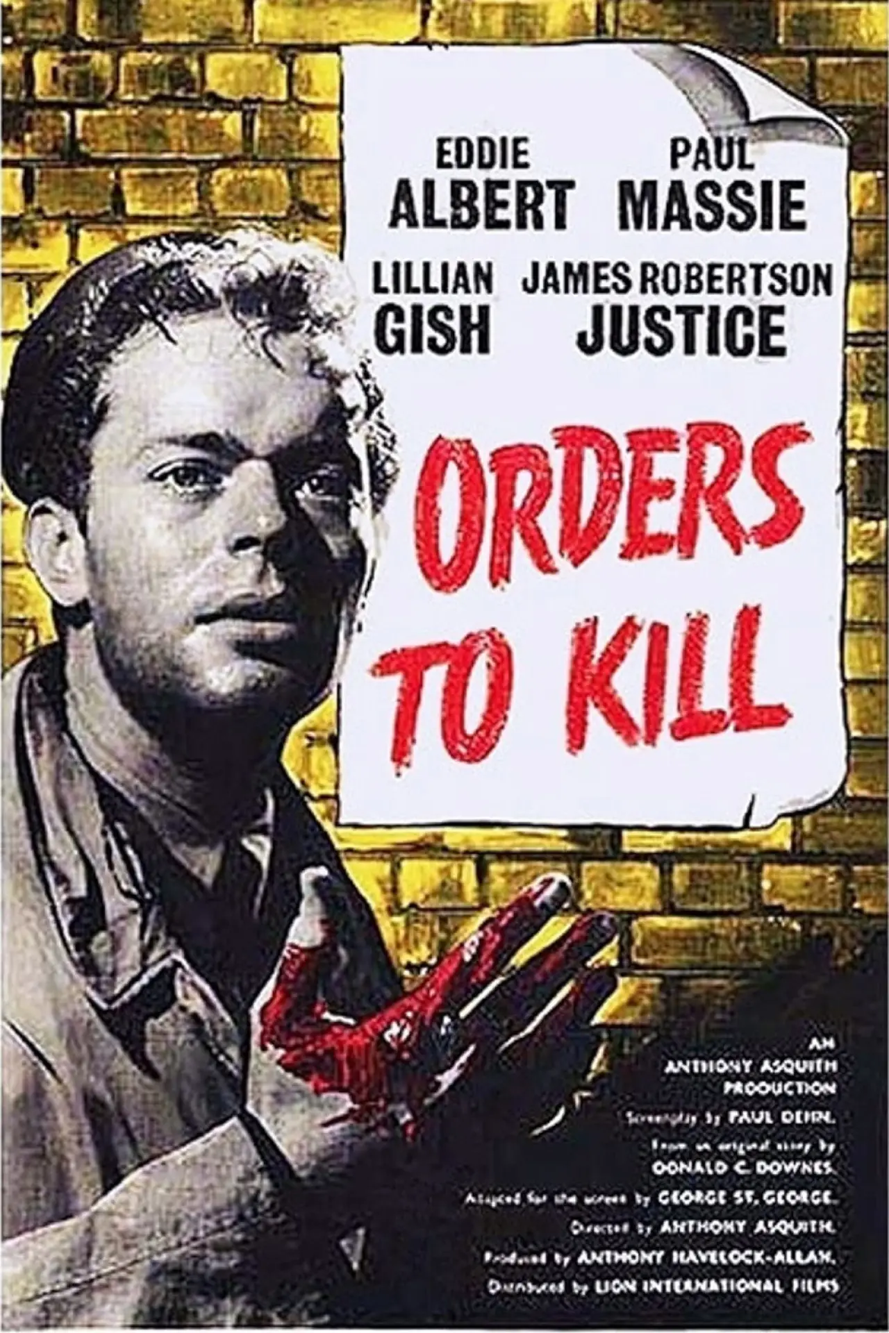 Постер до фільму "Orders to Kill"