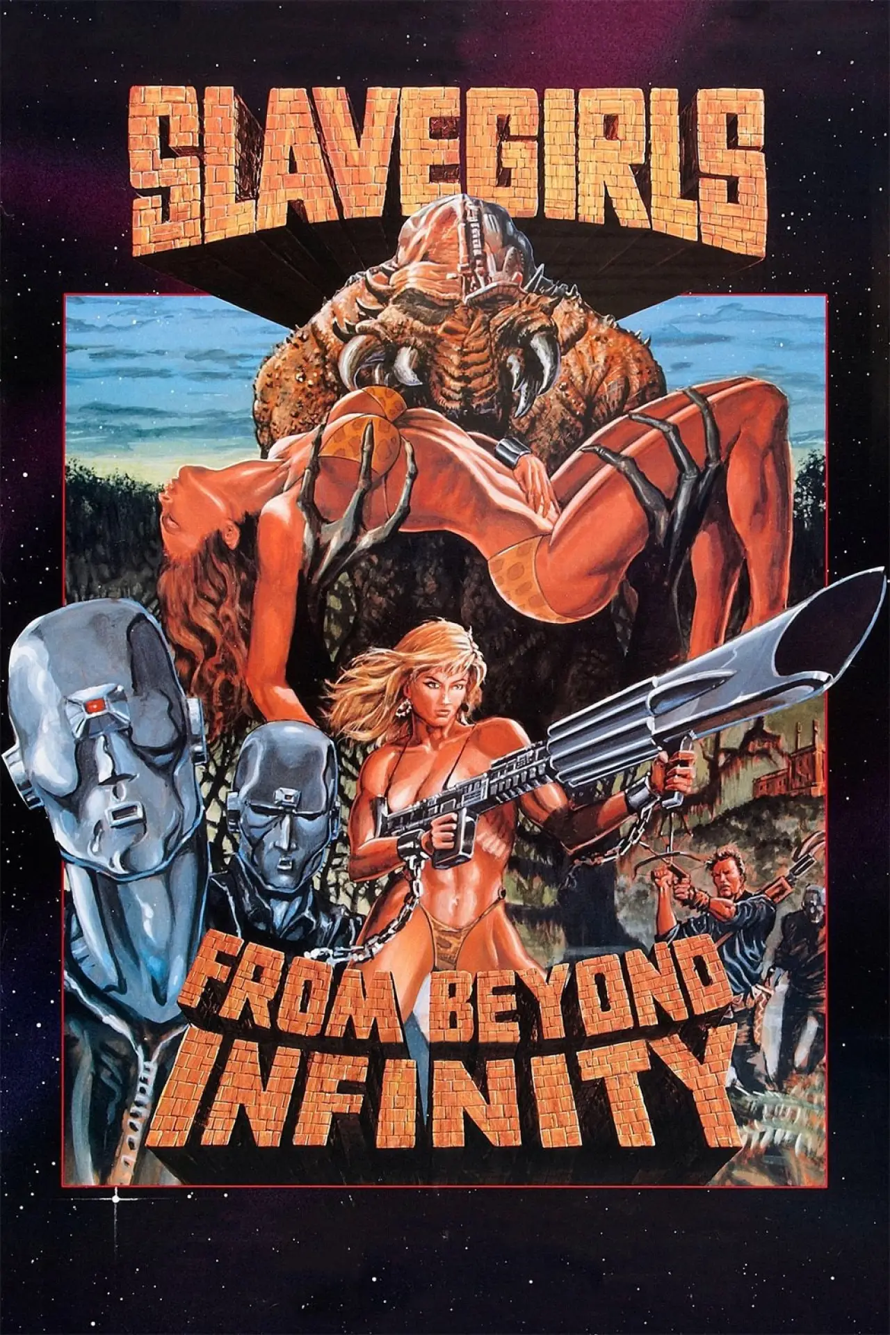 Постер до фільму "Slave Girls from Beyond Infinity"