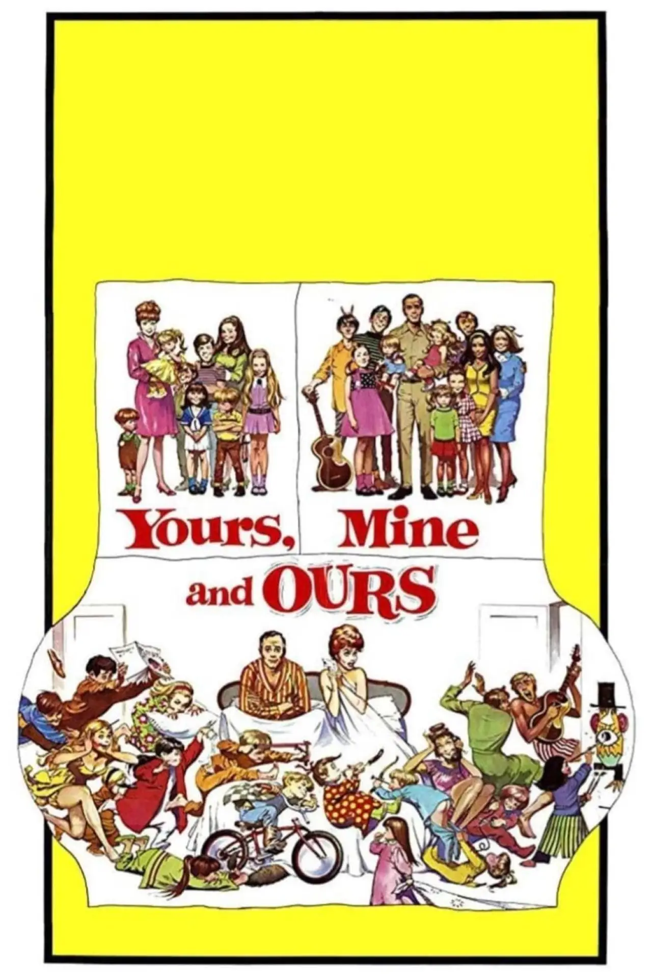 Постер до фільму "Yours, Mine and Ours"