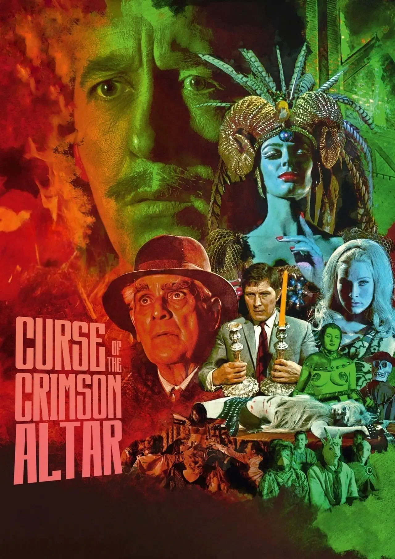 Постер до фільму "Curse of the Crimson Altar"