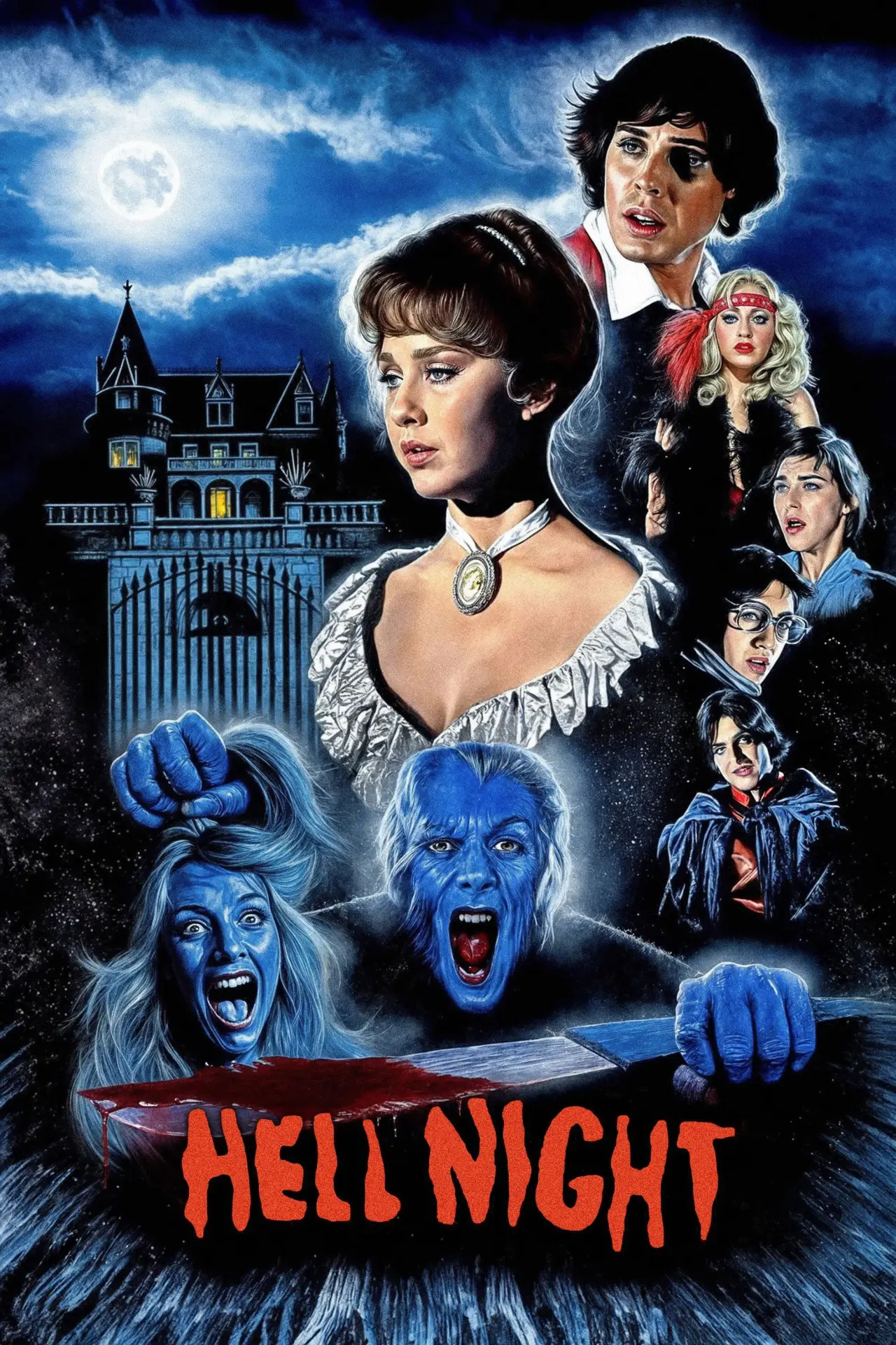 Постер до фільму "Hell Night"