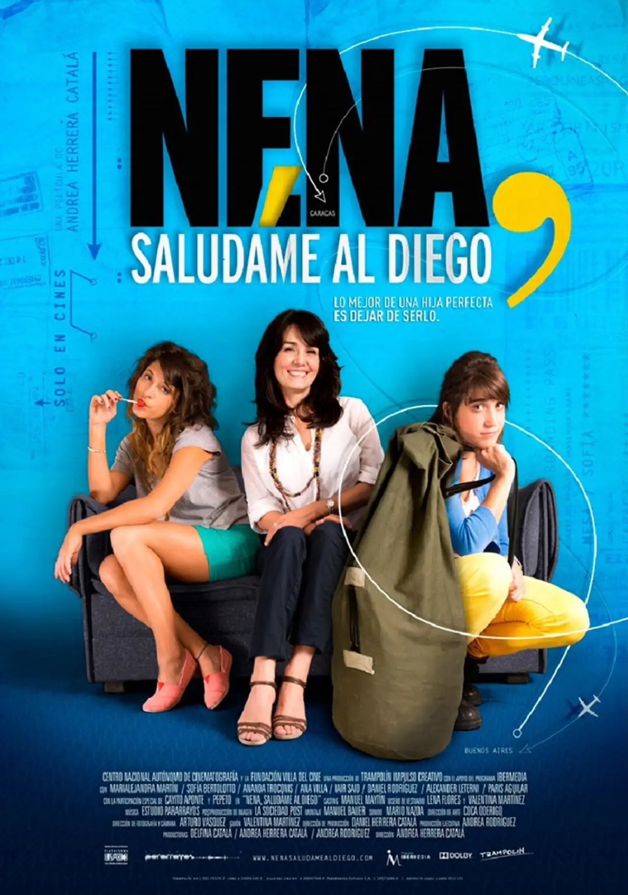 Постер до фільму "Nena, Saludáme al Diego"