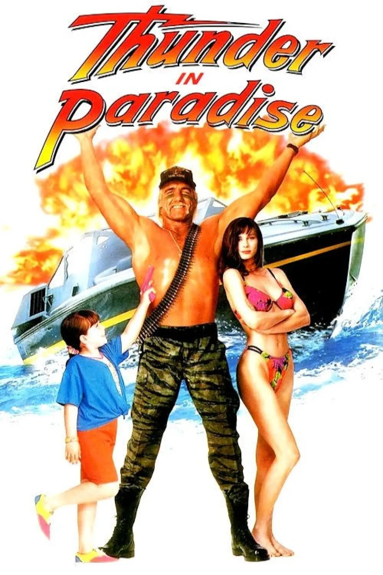 Постер до фільму "Thunder in Paradise"