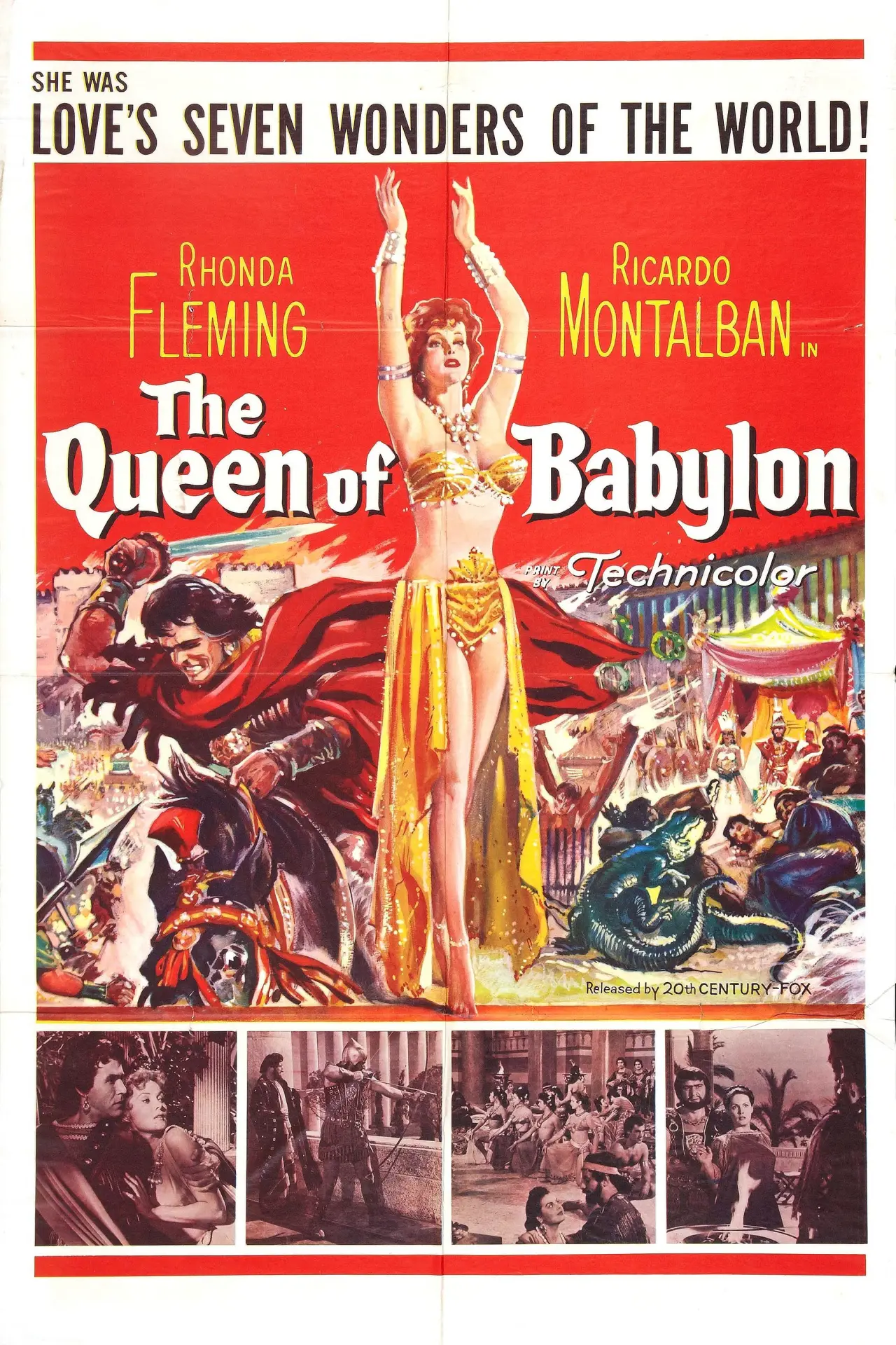 Постер до фільму "La cortigiana di Babilonia"