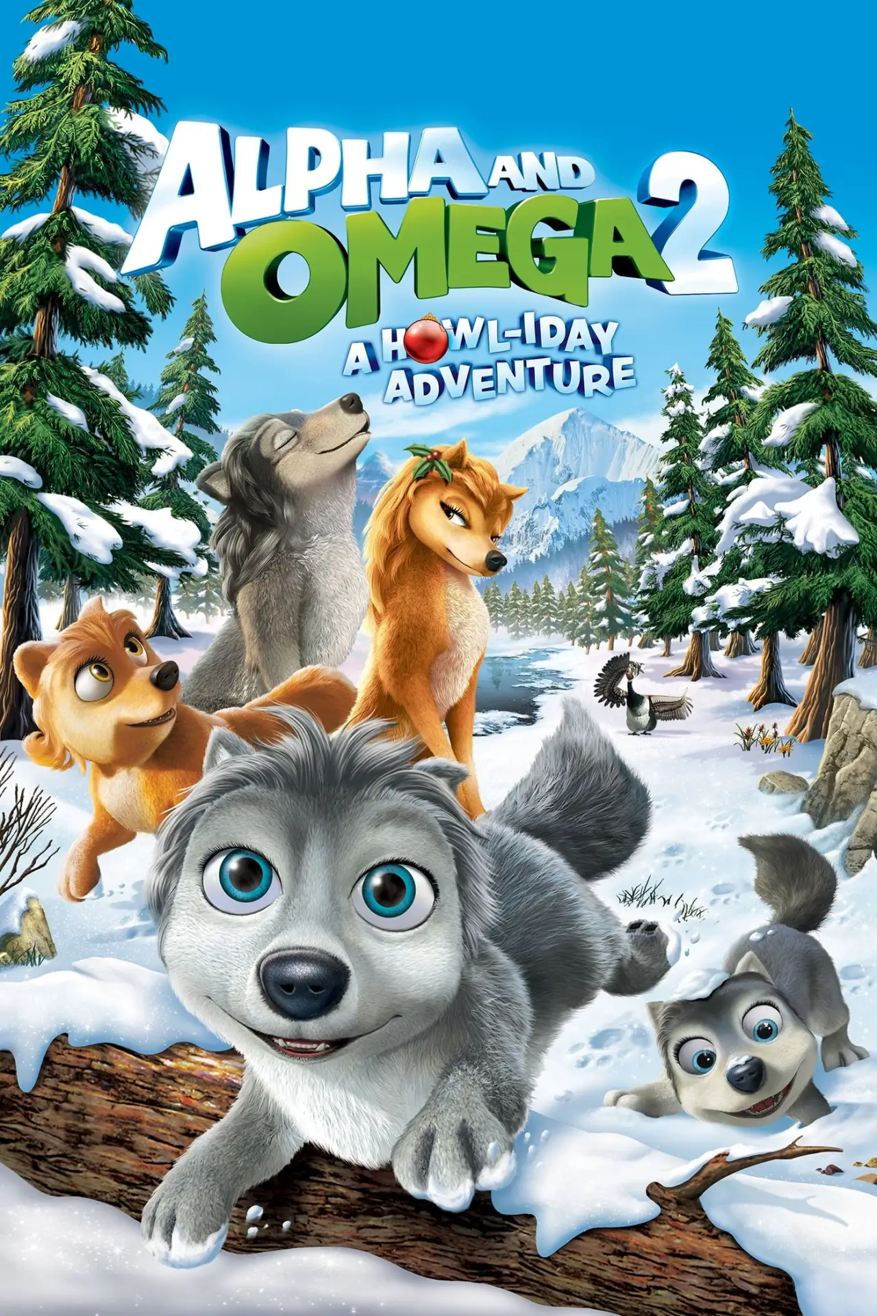 Постер до фільму "Alpha and Omega 2: A Howl-iday Adventure"