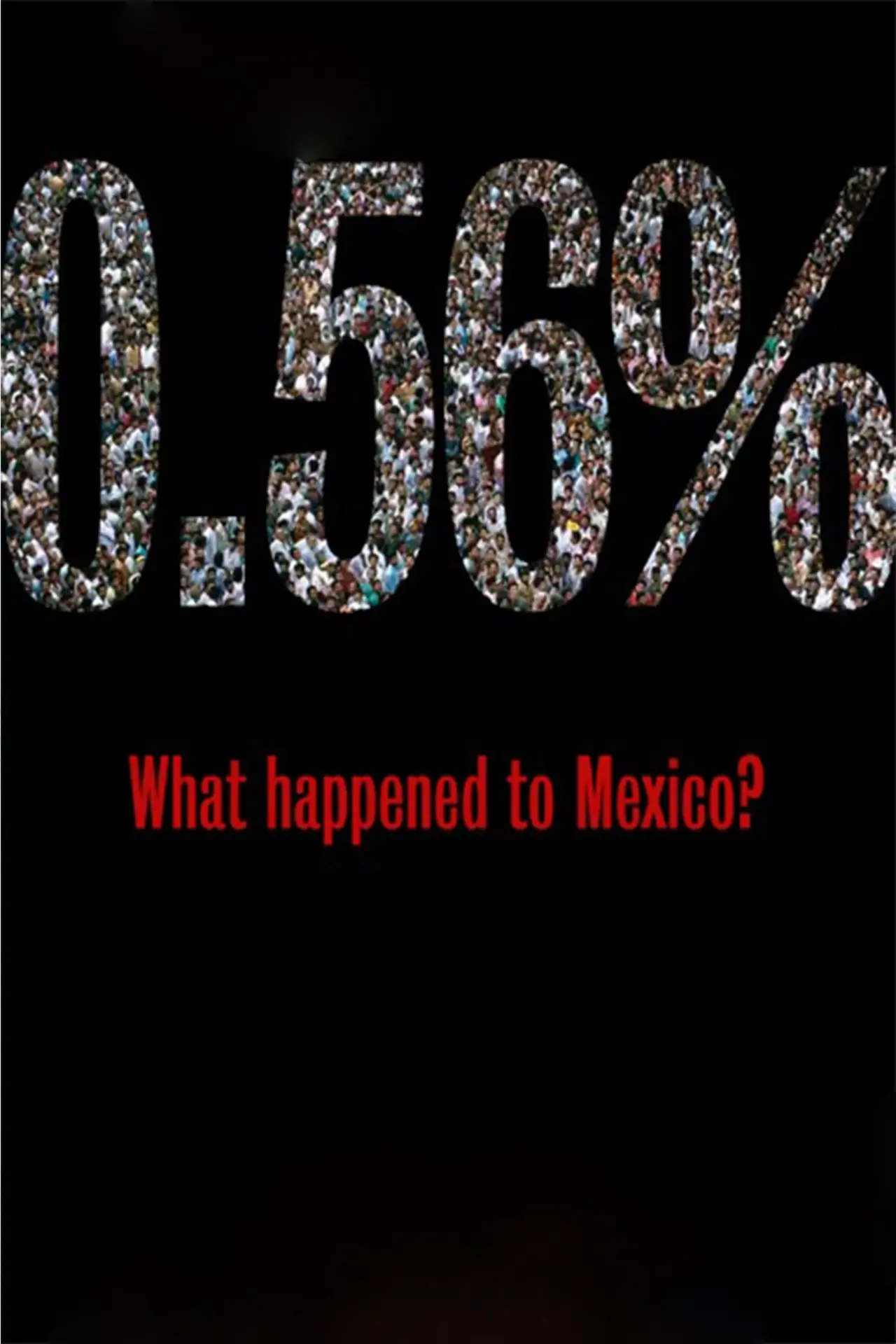 Постер до фільму "0.56% ¿Qué le pasó a México?"