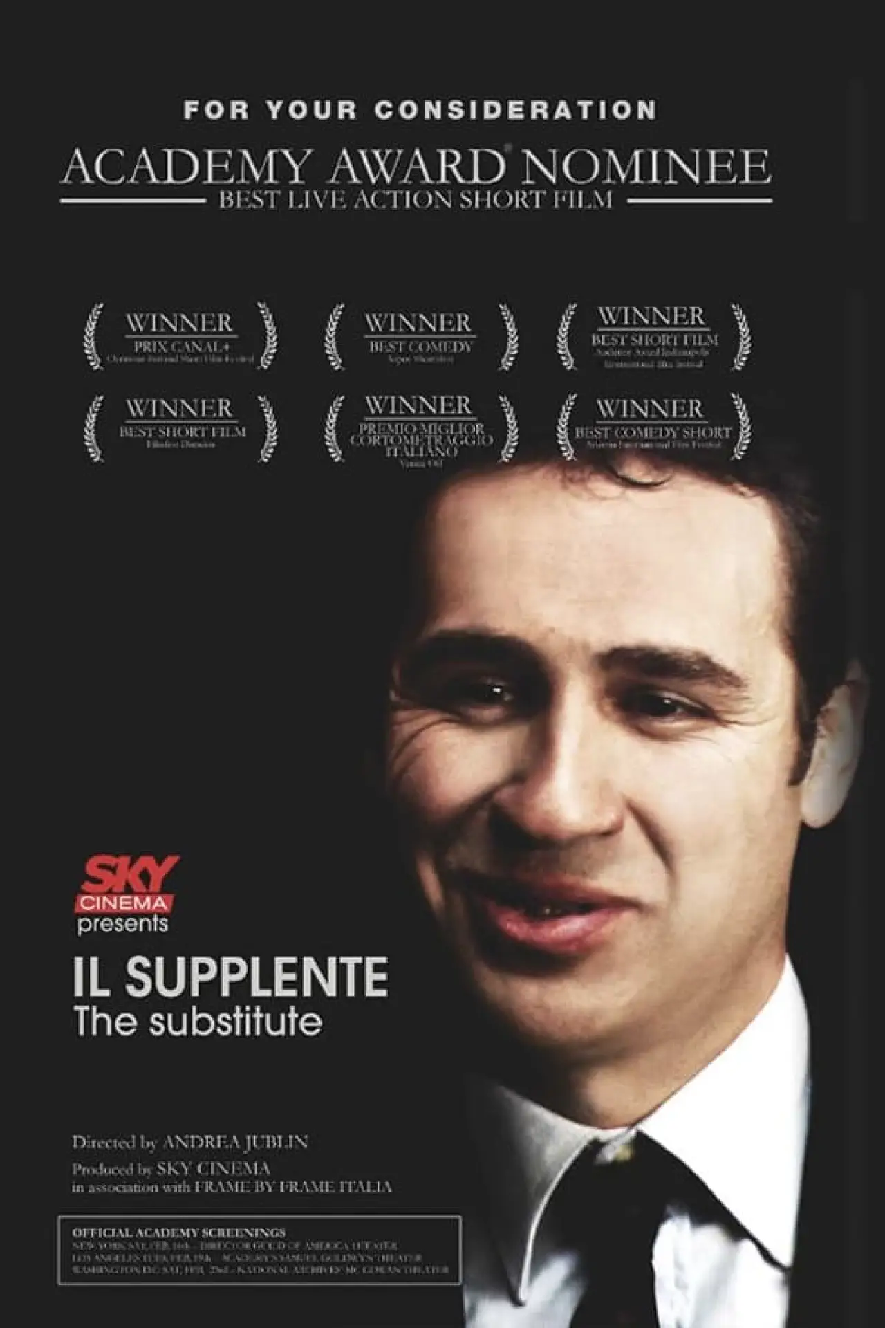 Постер до фільму "Il Supplente"