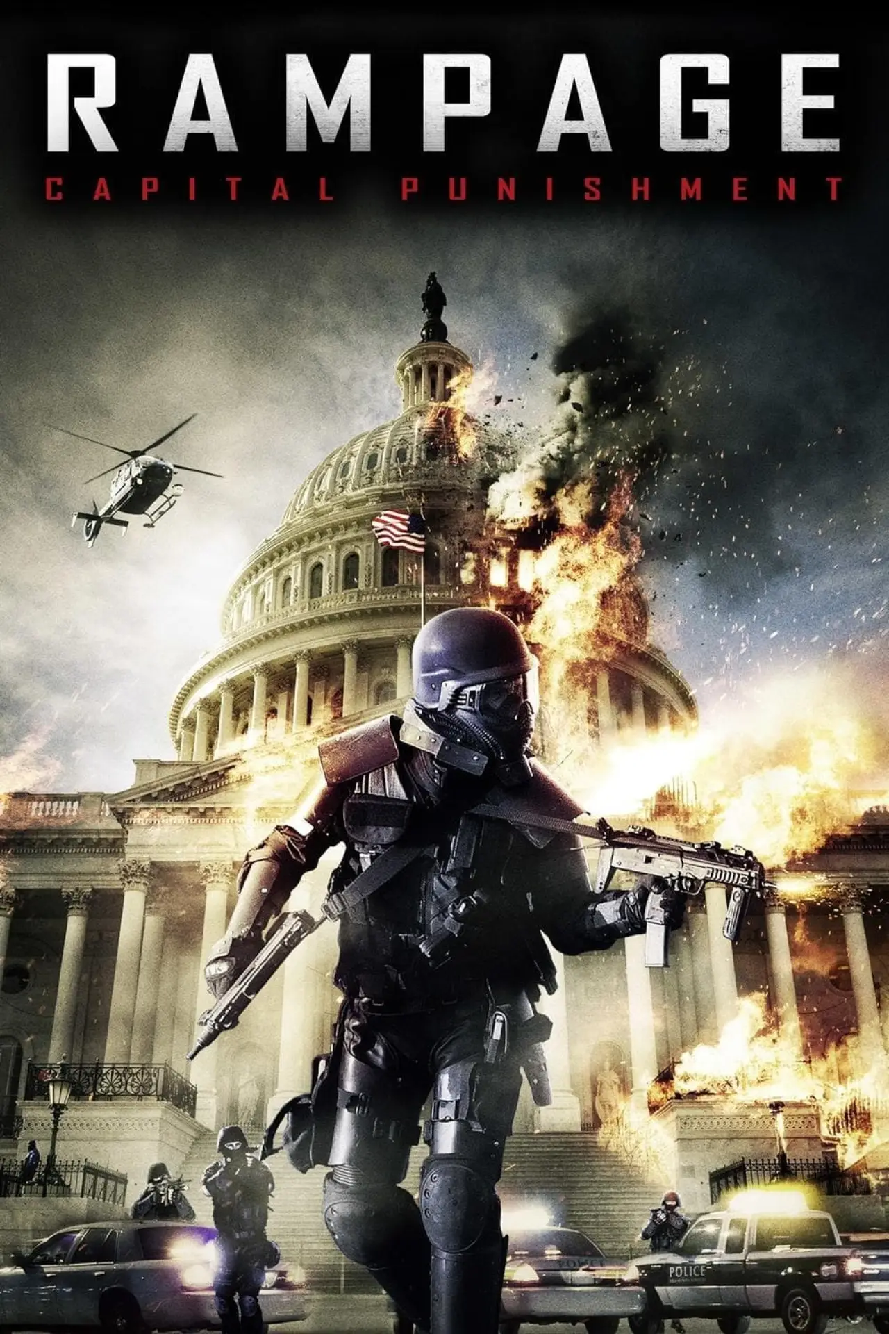 Постер до фільму "Rampage: Capital Punishment"