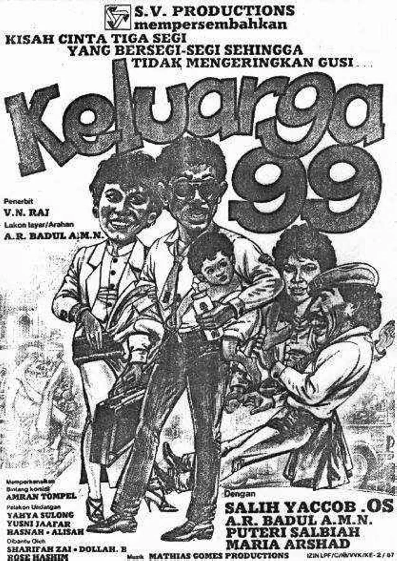 Постер до фільму "Keluarga 99"