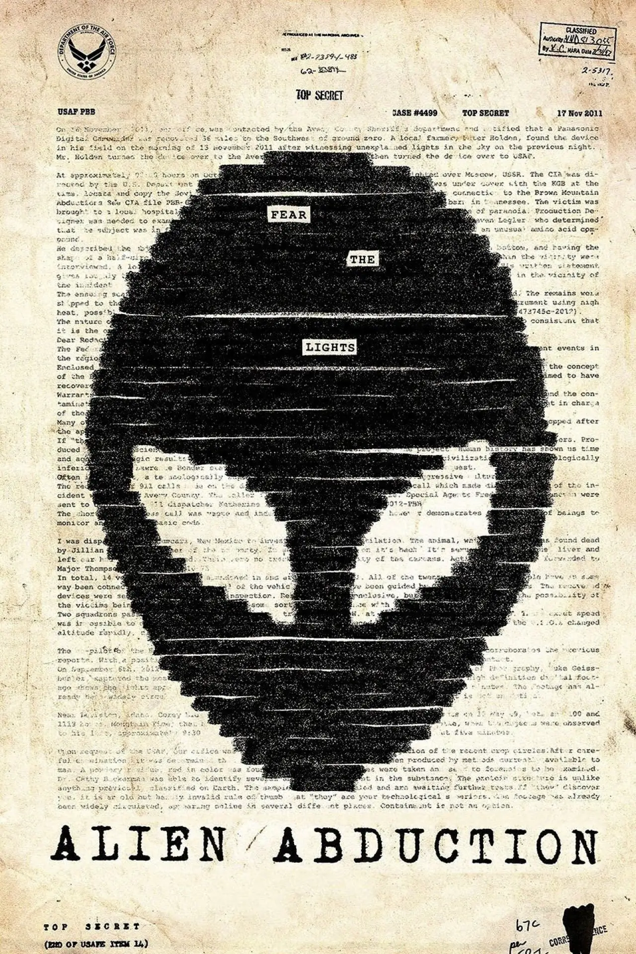 Постер до фільму "Alien Abduction"