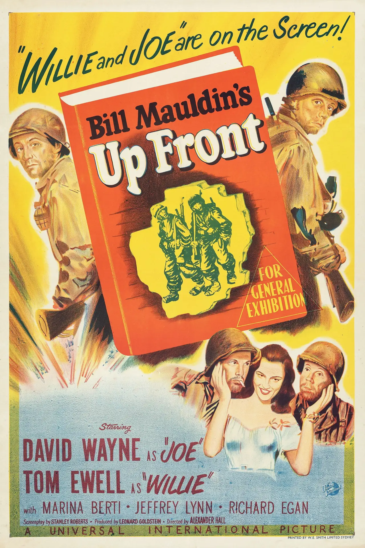 Постер до фільму "Up Front"